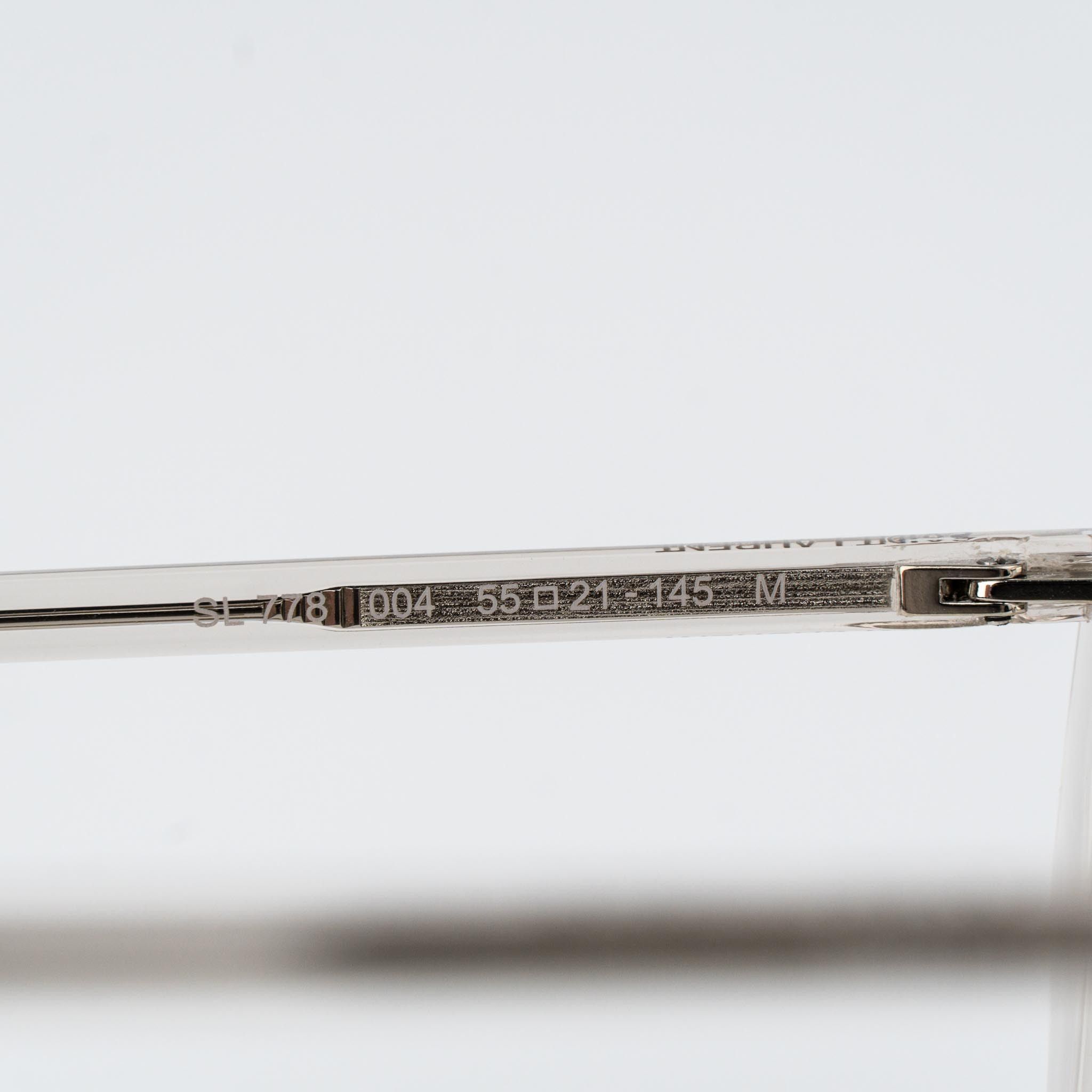 Saint Laurent Paris Saint Laurent Women Eyeglasses SL778 004 NEW AUTHENTIC Size ONE SIZE - 9 Thumbnail
