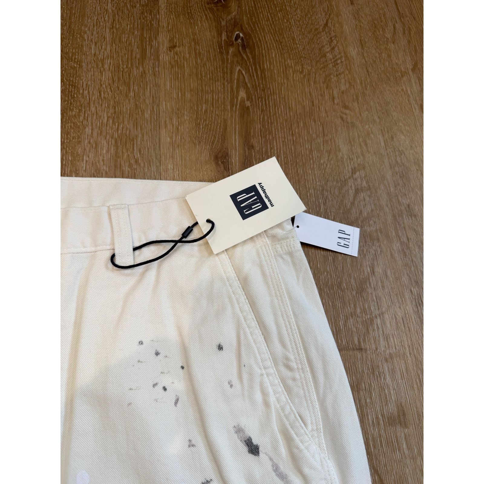 Gap Gap x Madhappy Painter Carpenter Pants White NWT W32 L32 Size US 32 / EU 48 - 3 Thumbnail