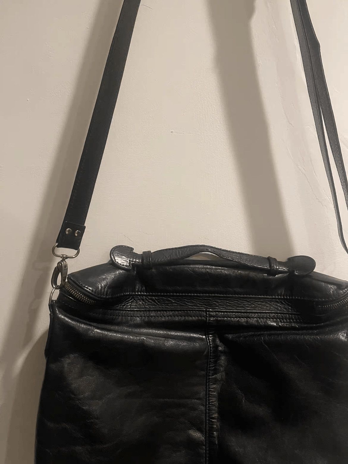 Ann Demeulemeester Ann Demeulemeester Leather Shoulder Bag Size ONE SIZE - 7 Thumbnail