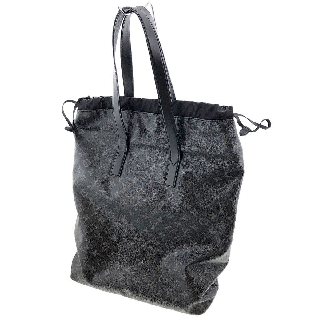 Louis Vuitton Kavalite Monogram Eclipse Big Vertical Shoulder Lightweight Tote Bag