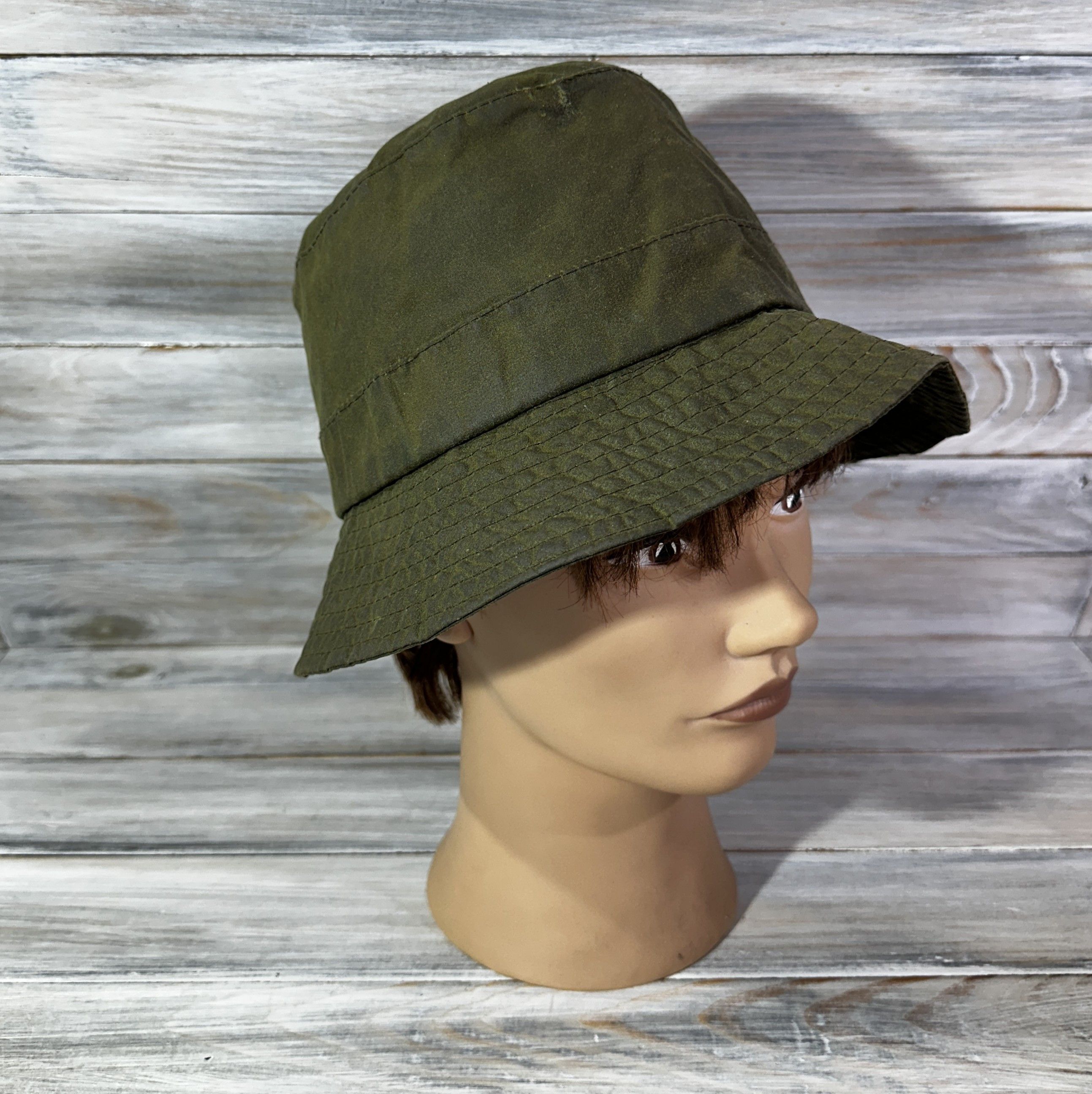 Barbour Barbour Wax Panama Size S Made In England Waxed Cotton Size ONE SIZE - 15 Thumbnail