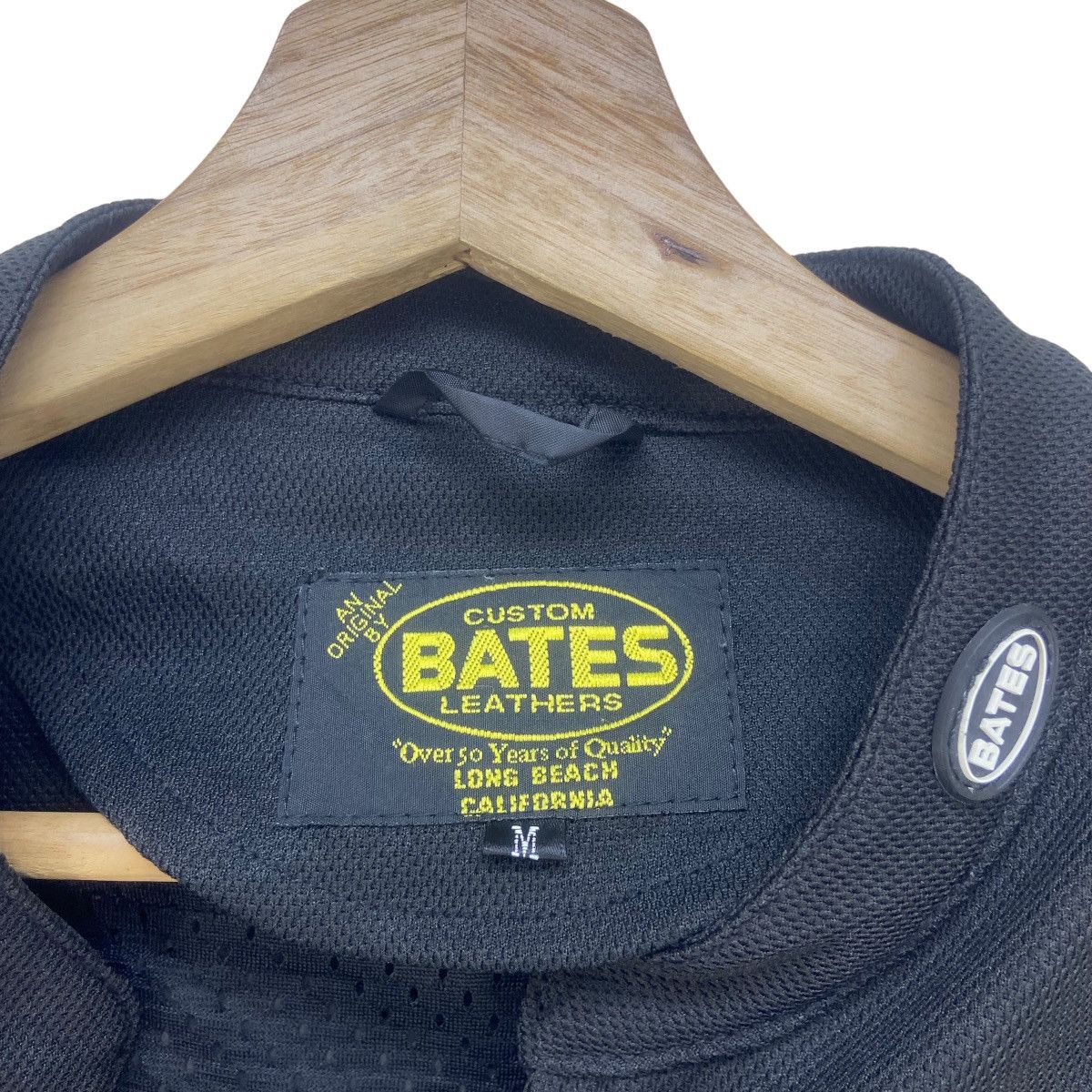 Sports Specialties Bates Leather Long Beach California Padded Biker Jacket Size US S / EU 44-46 / 1 - 24 Thumbnail