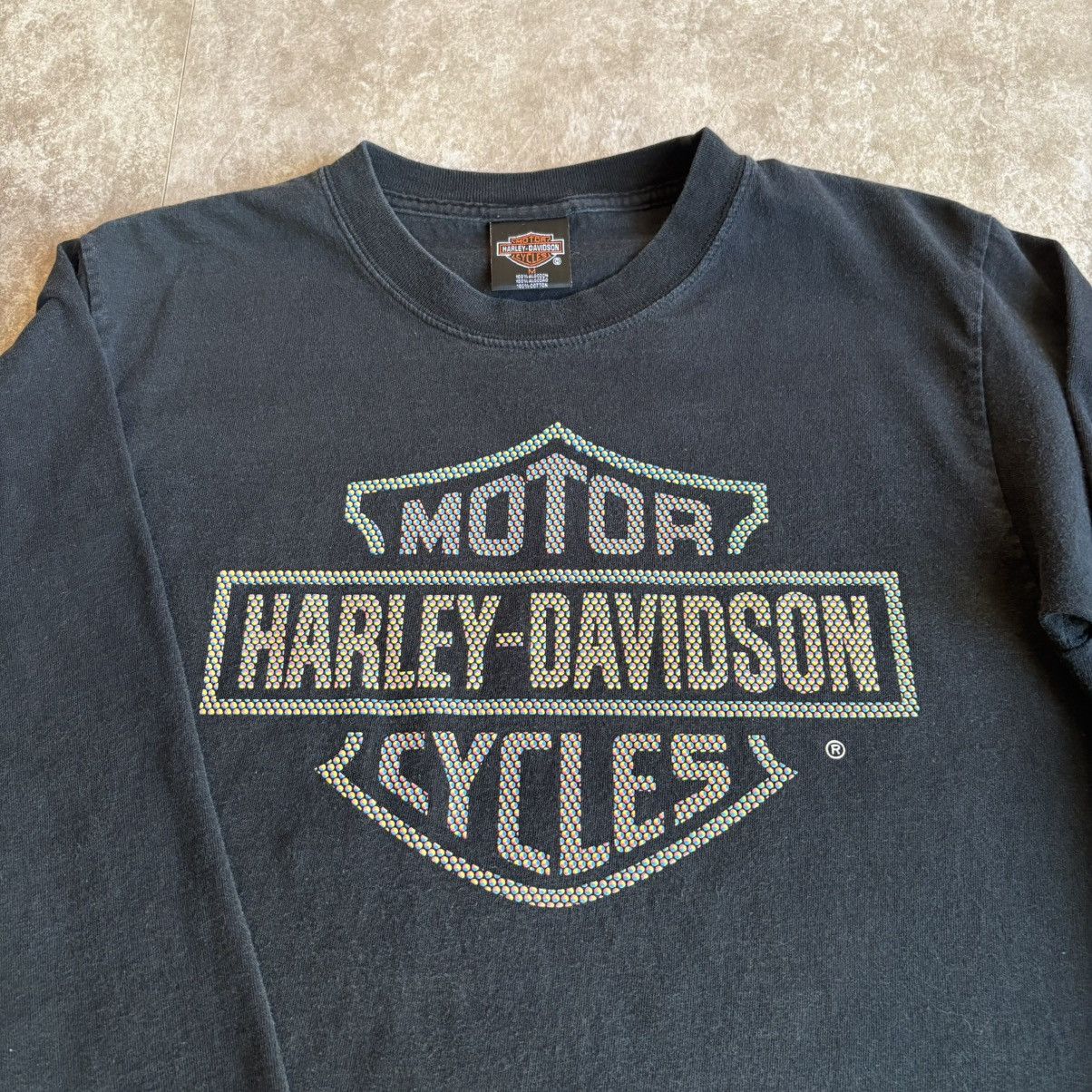 Vintage Harley Davidson Monterrey Mexico Long Sleeve