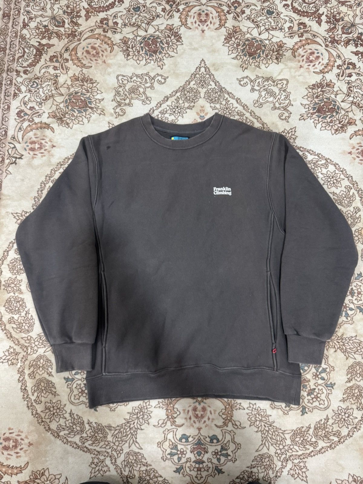 Japanese Brand × Vintage Franklin Climbing Outdoor Sweatshirt Size US S / EU 44-46 / 1 - 4 Thumbnail