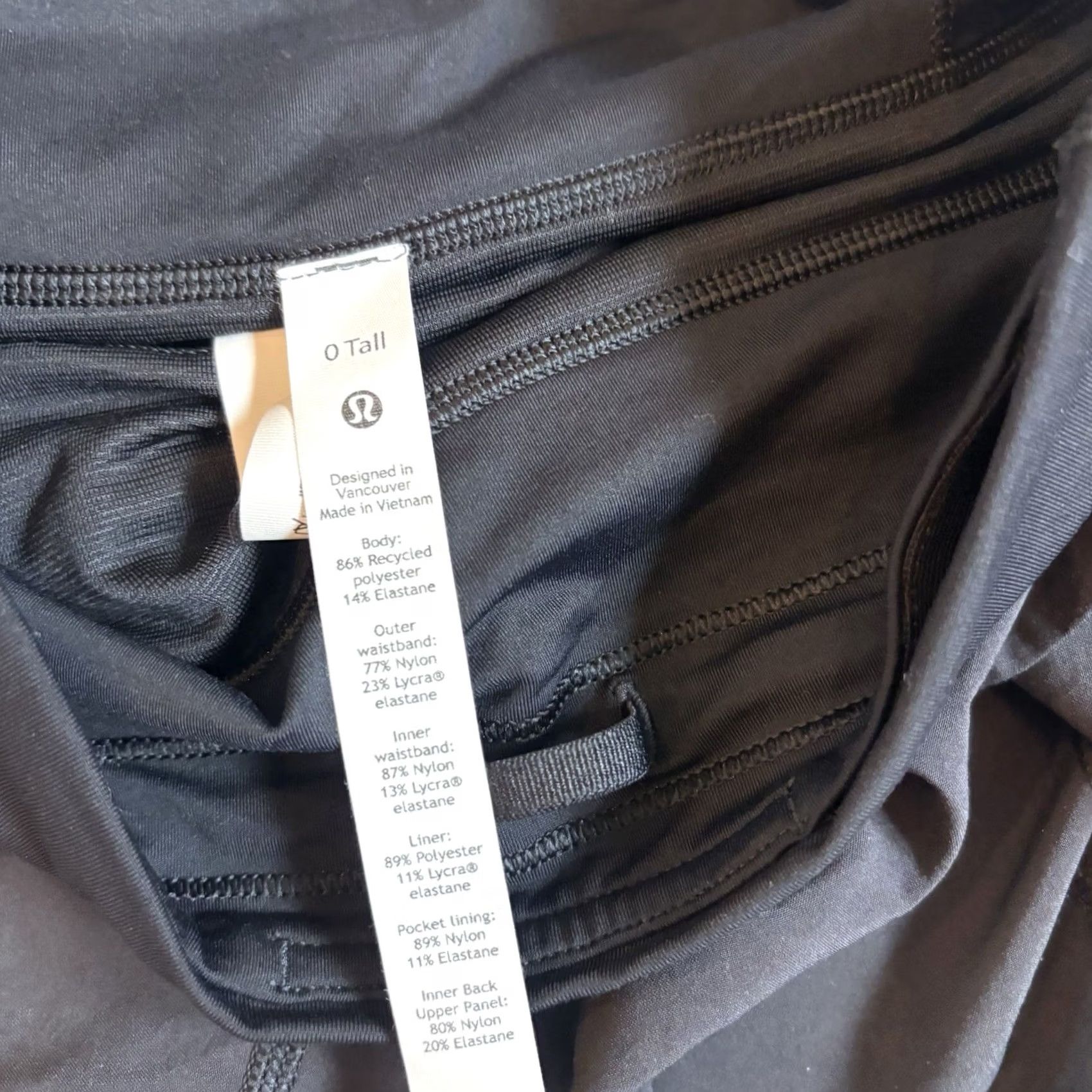 Lululemon VINTAGE Womens Lululemon Base Pace High-Rise Fitted Shorts 8" W7BQ9S Blue sz 6 Size 28" / US 6 / IT 42 - 5 Thumbnail