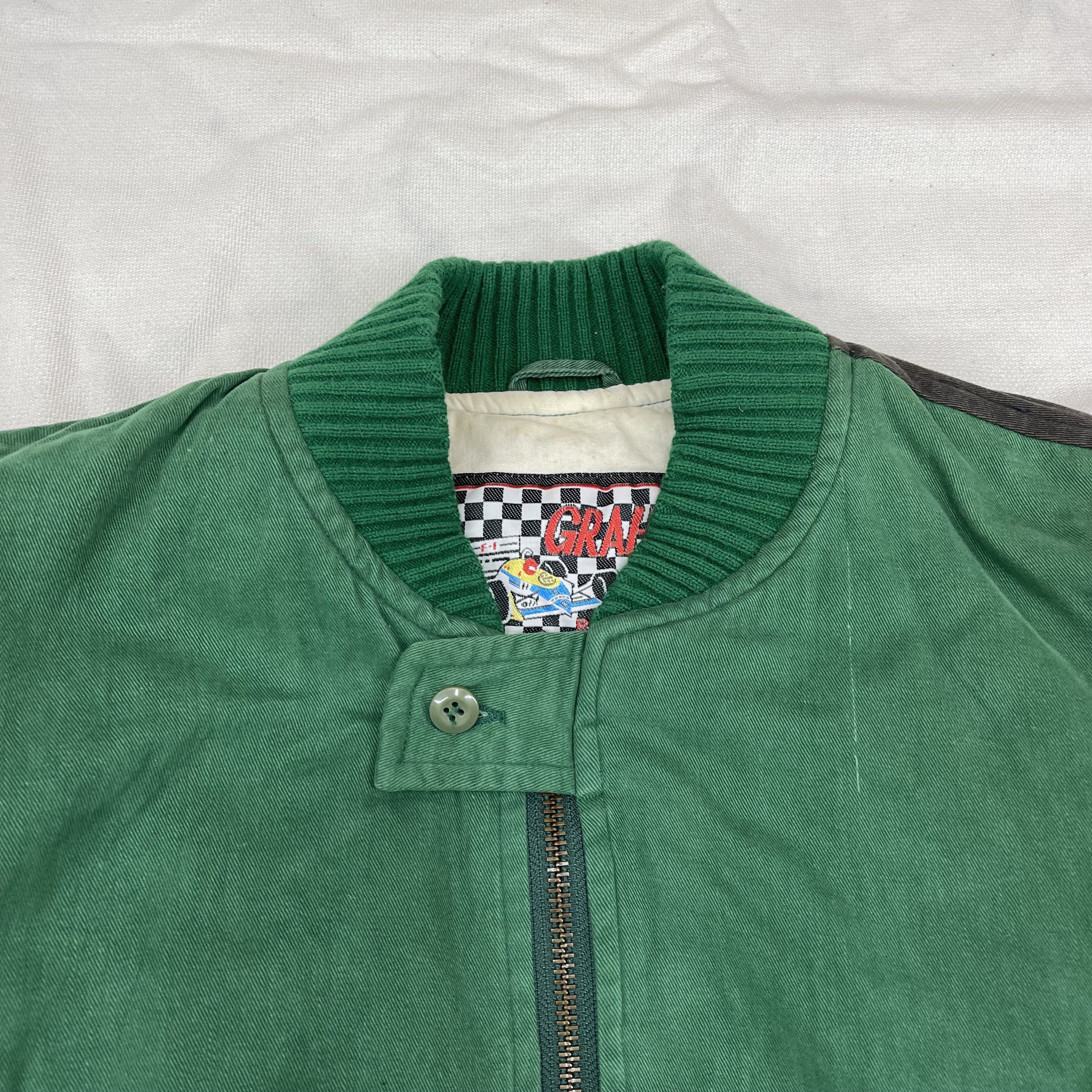 Formula 1 Vintage F1 WORLD CHAMPION GRAHAM HILL Bomber Jacket #1186/AP Size US M / EU 48-50 / 2 - 5 Thumbnail