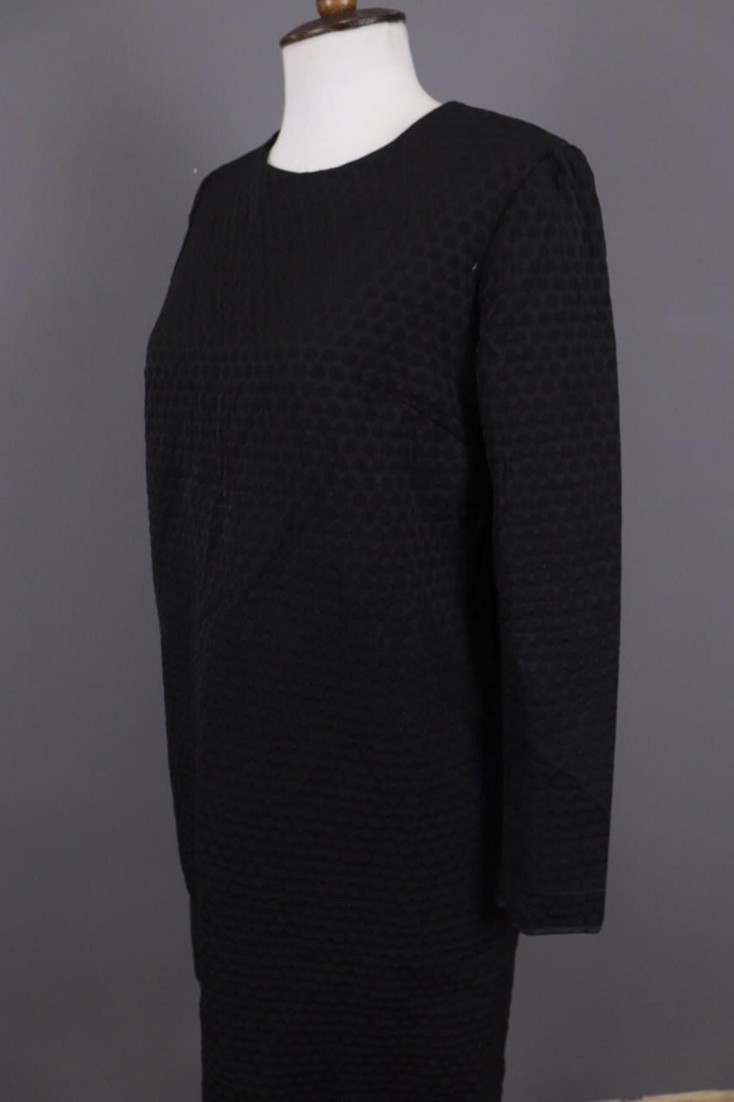 Marimekko Marimekko Wautsi Black Printed A-Line Dress Size 40 Size M / US 6-8 / IT 42-44 - 7 Thumbnail