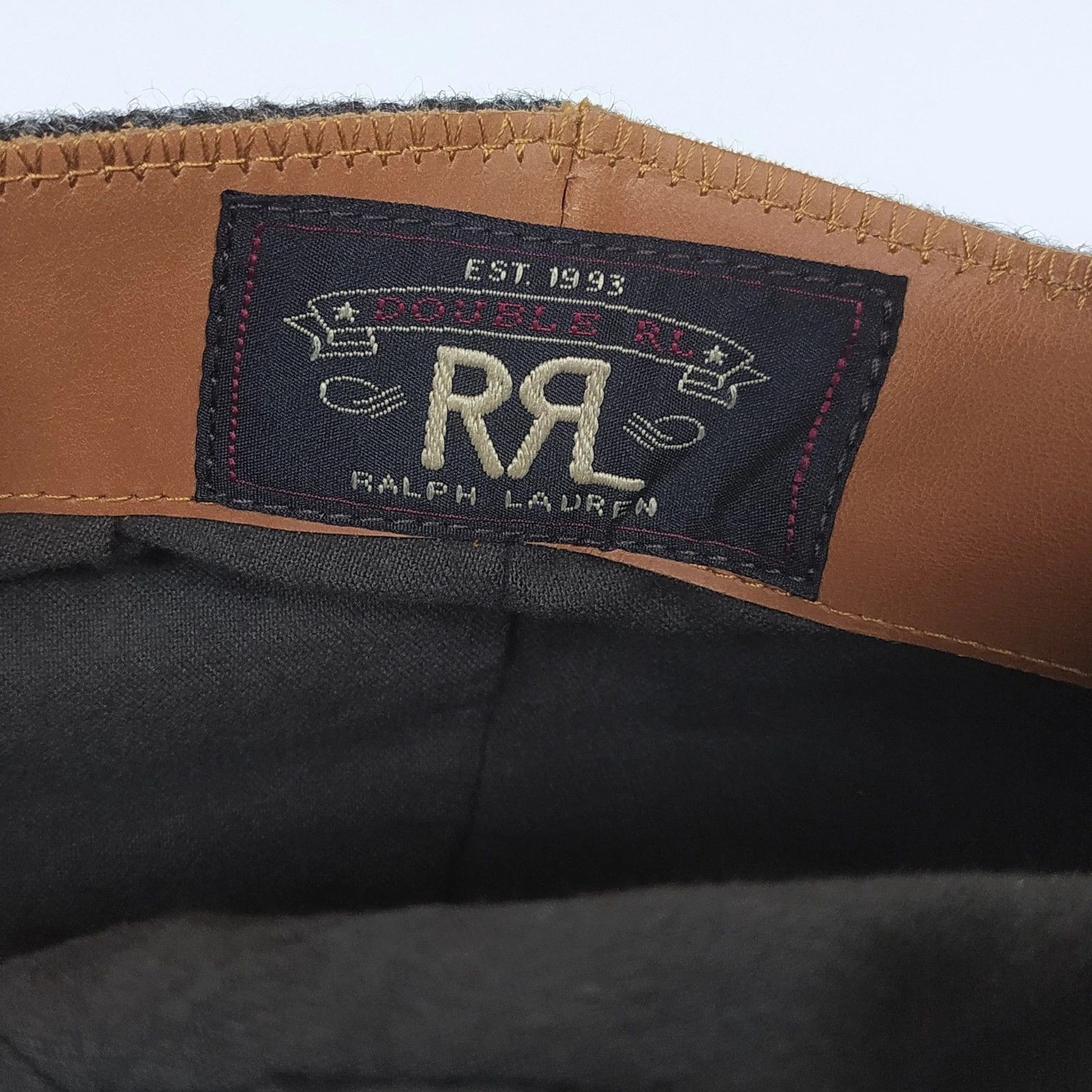 RRL Ralph Lauren DOUBLE RLPlaid Wool Twill Newsboy Cap T/3021 Size ONE SIZE - 7 Thumbnail