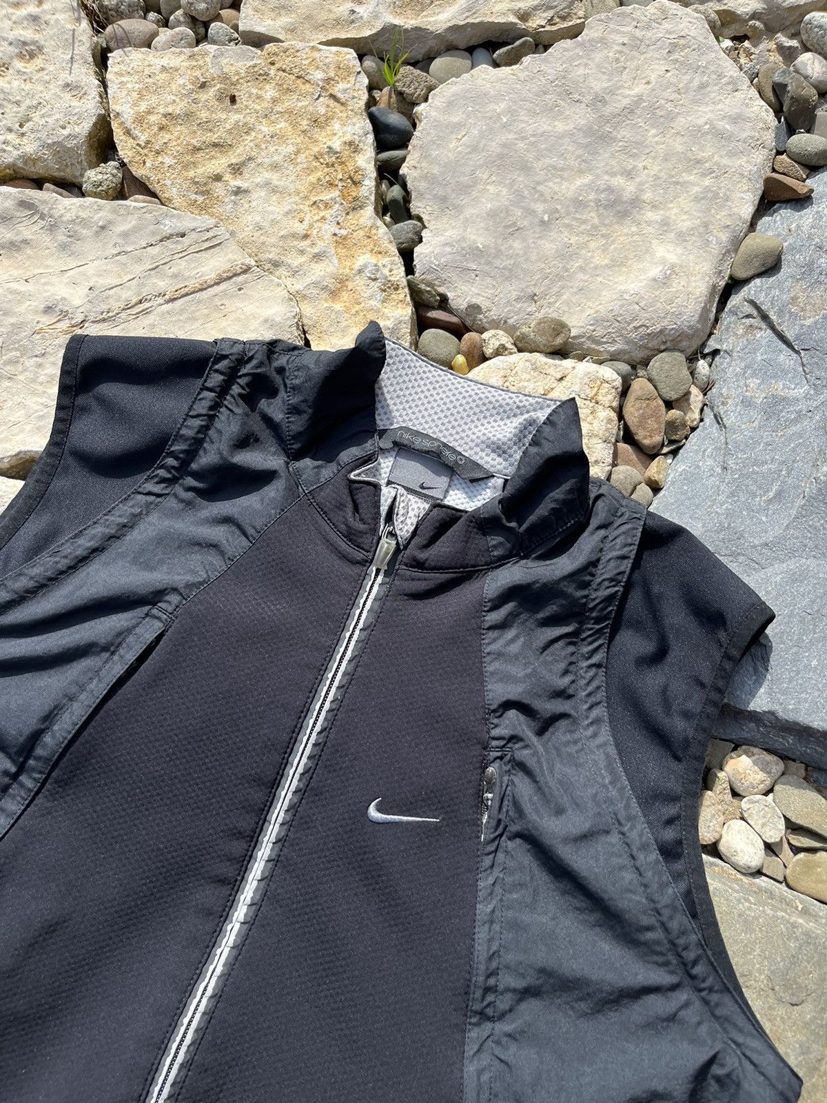 Nike × Vintage Vintage 90s Nike Sphere vest sleeveless jacket large pocket Size US M / EU 48-50 / 2 - 7 Thumbnail
