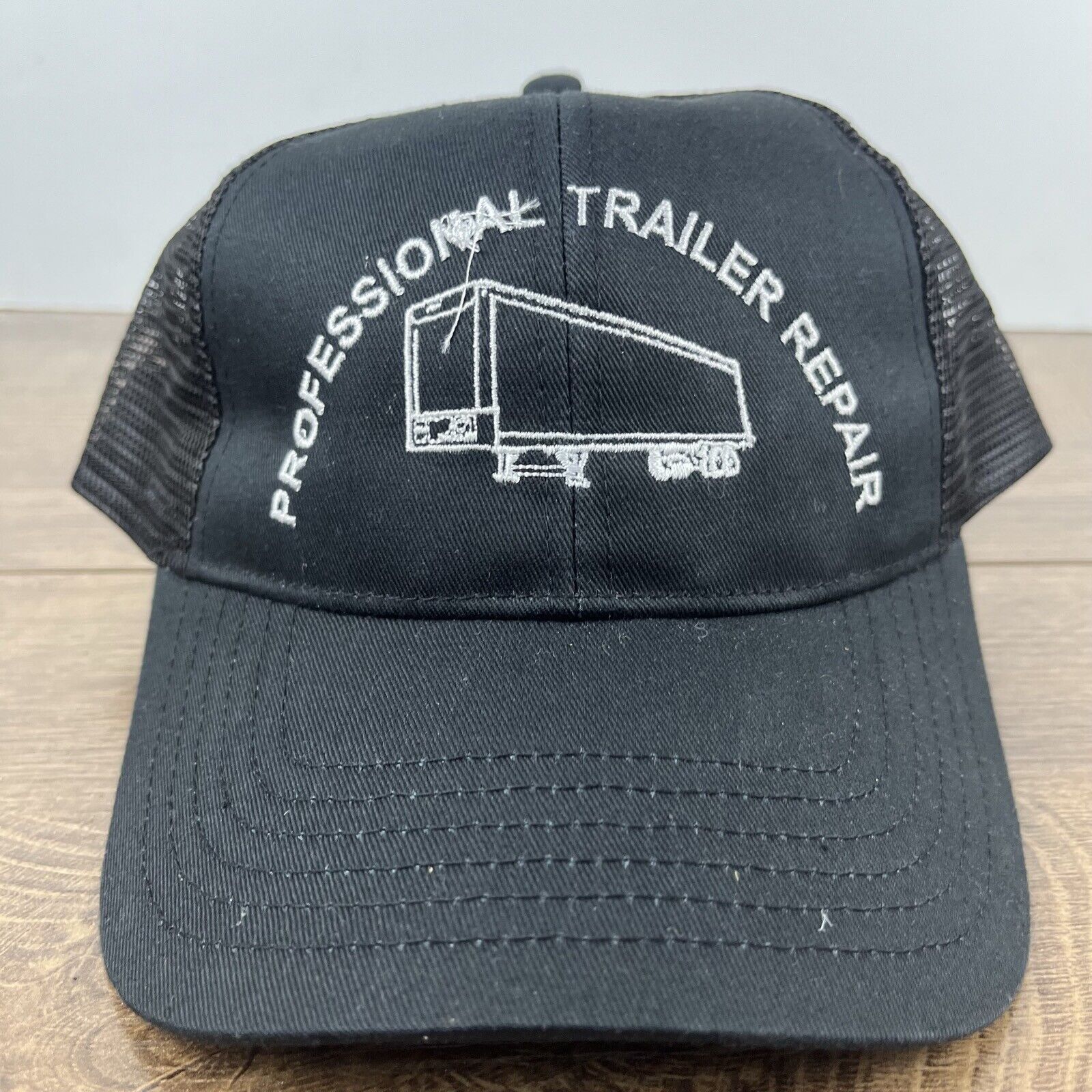 Other Proffesional Trailer Repair Hat Black Cap Hat Adjustable Hat Size ONE SIZE - 6 Thumbnail