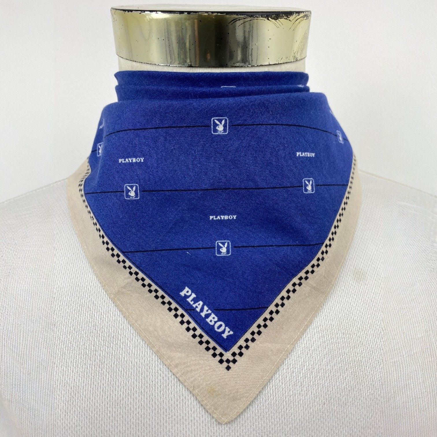 Playboy Vintage Playboy Handkerchief / Neckerchief HKC1142 Size ONE SIZE - 1 Thumbnail