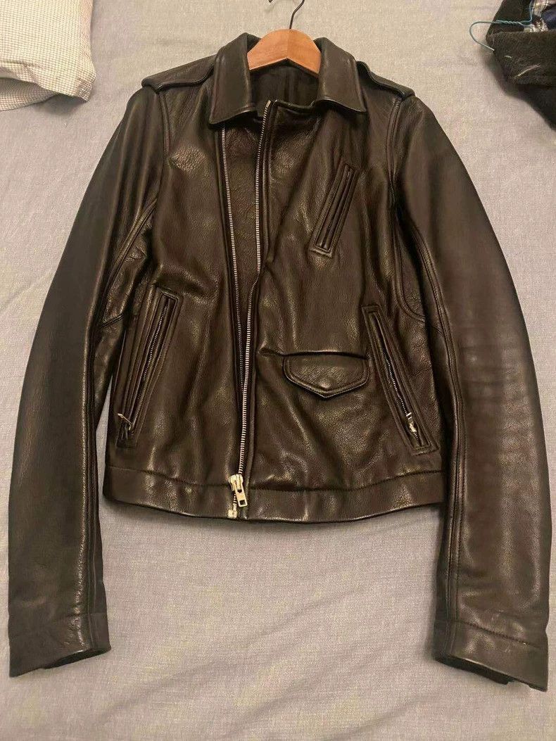 Rick Owens Rick Owens Leather Jacket Size 48- DMC Size US L / EU 52-54 / 3 - 1 Thumbnail