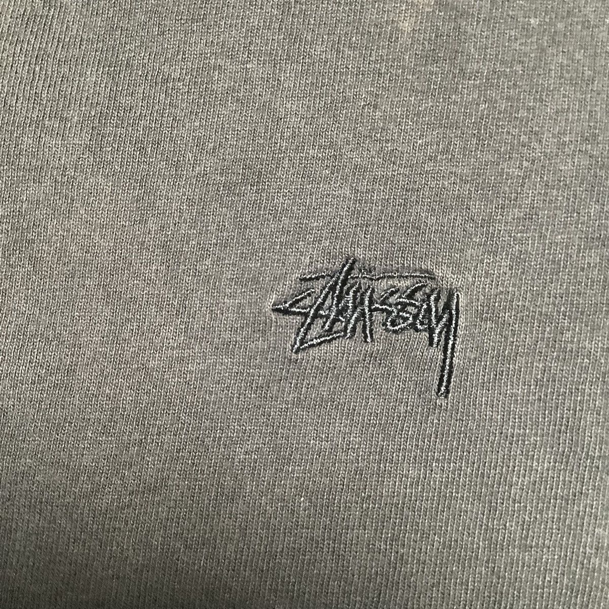Stussy × Vintage Vintage 90s Stussy Long Shirt Sunfaded Size US XL / EU 56 / 4 - 4 Thumbnail