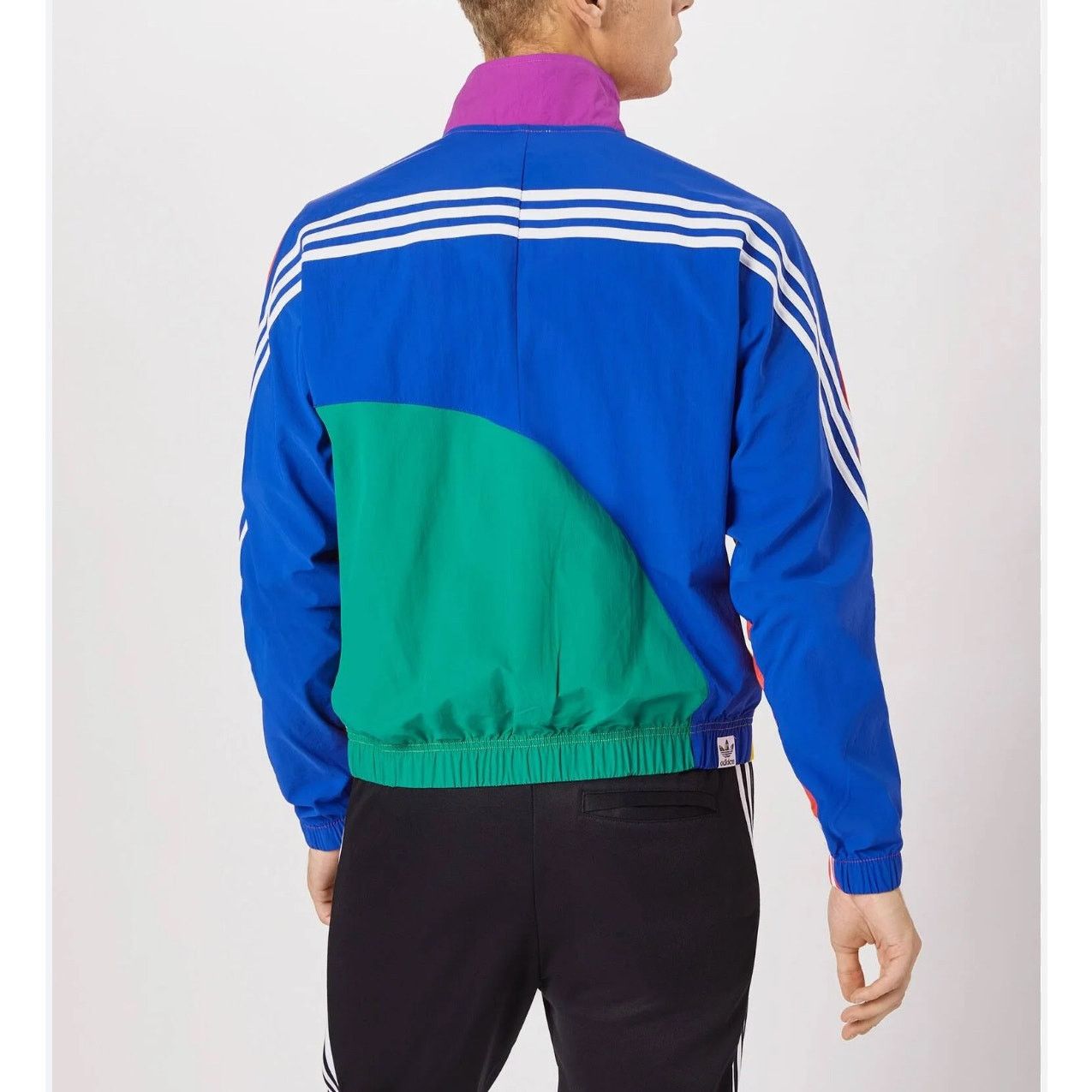Adidas adidas originals - PRIDE OFF CENTE Sports Jacket Multi/ Sz L Size US L / EU 52-54 / 3 - 5 Thumbnail