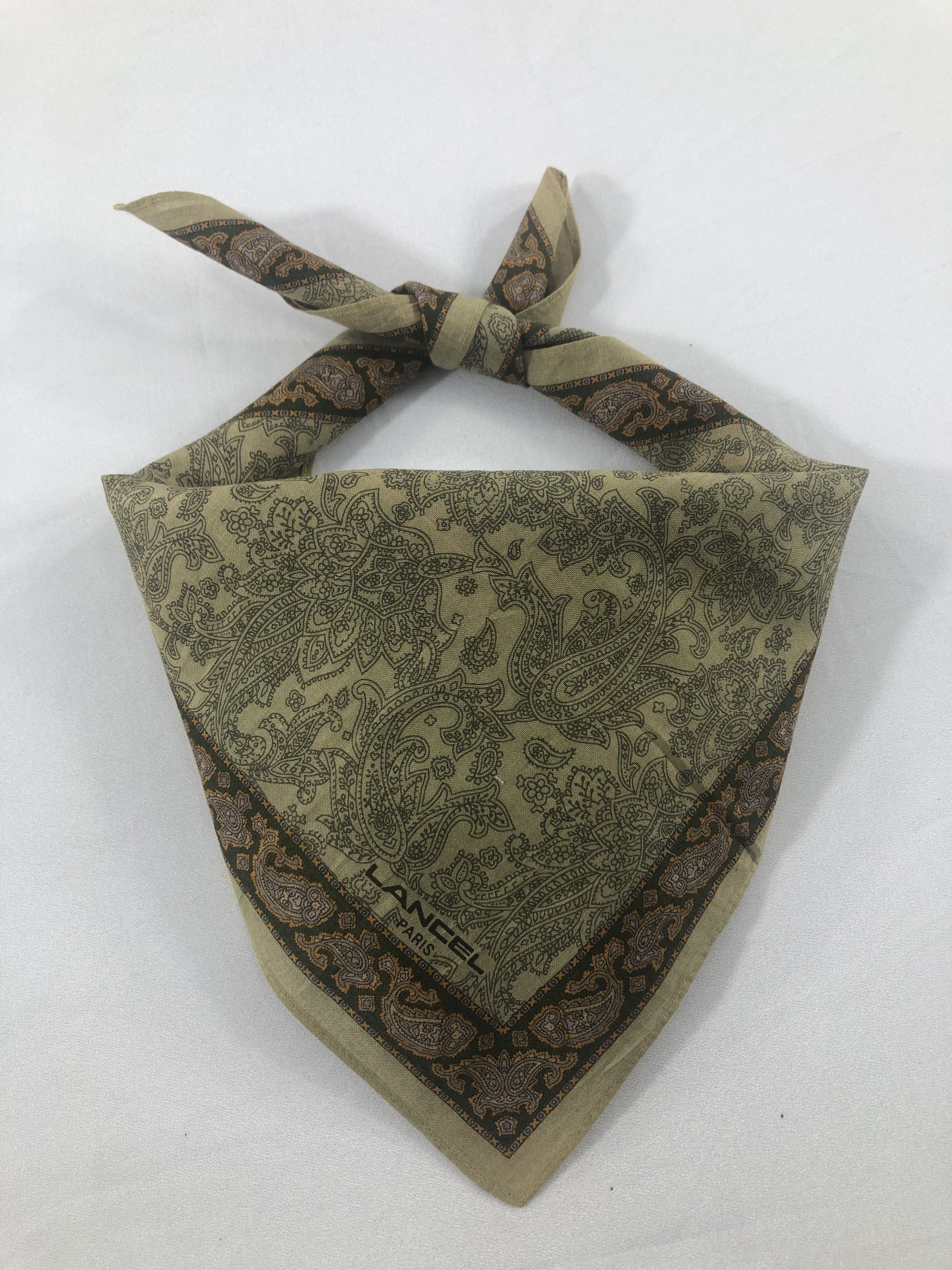 Lancel Lancel Paislee Handkerchief / Bandana / Neckerchief Size ONE SIZE - 1 Thumbnail