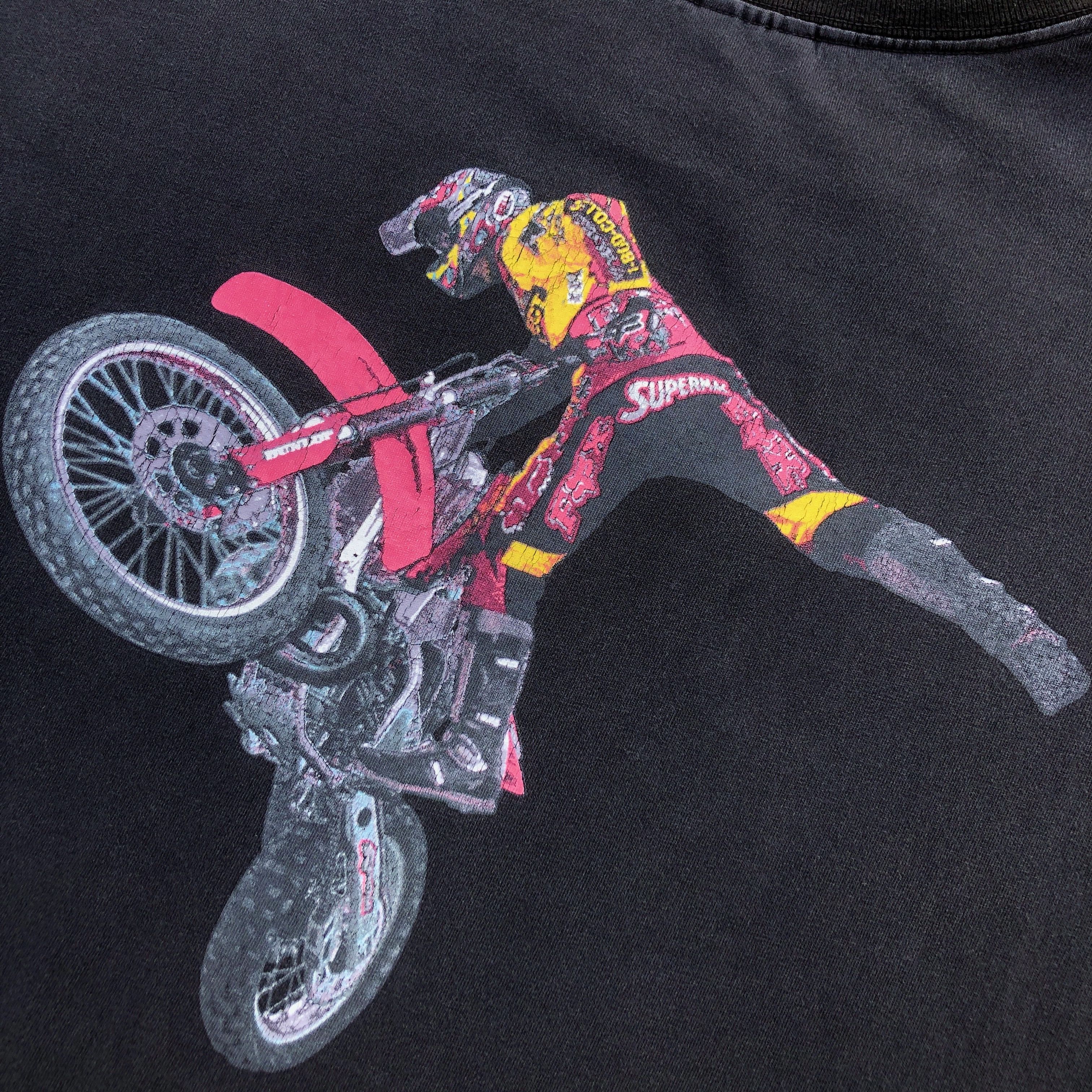 Fox Racing Vintage 90s Fox Racing Jeremy Mcgrath Tee Size US XL / EU 56 / 4 - 6 Thumbnail