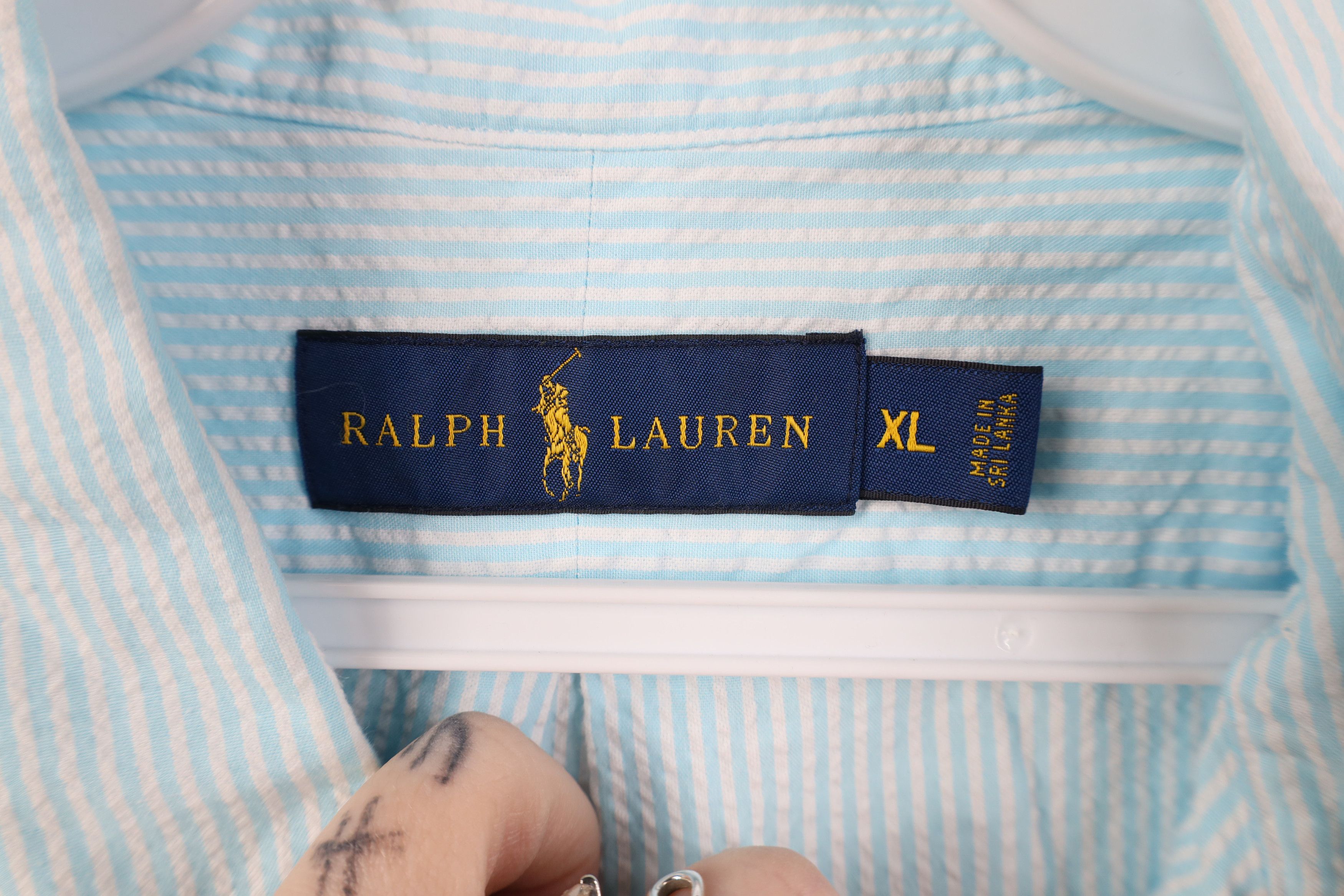 Polo Ralph Lauren Vintage Y2K Ralph Lauren Short Sleeve Button Down Shirt Size US XL / EU 56 / 4 - 8 Thumbnail