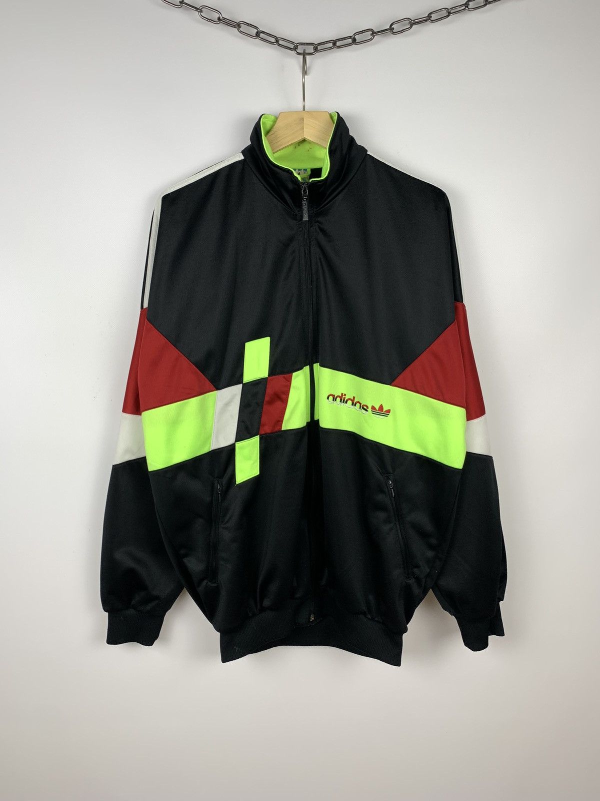 Adidas Vintage Adidas Firebird Trefoil Retro Track Jacket Zip Up Size US M / EU 48-50 / 2 - 1 Thumbnail