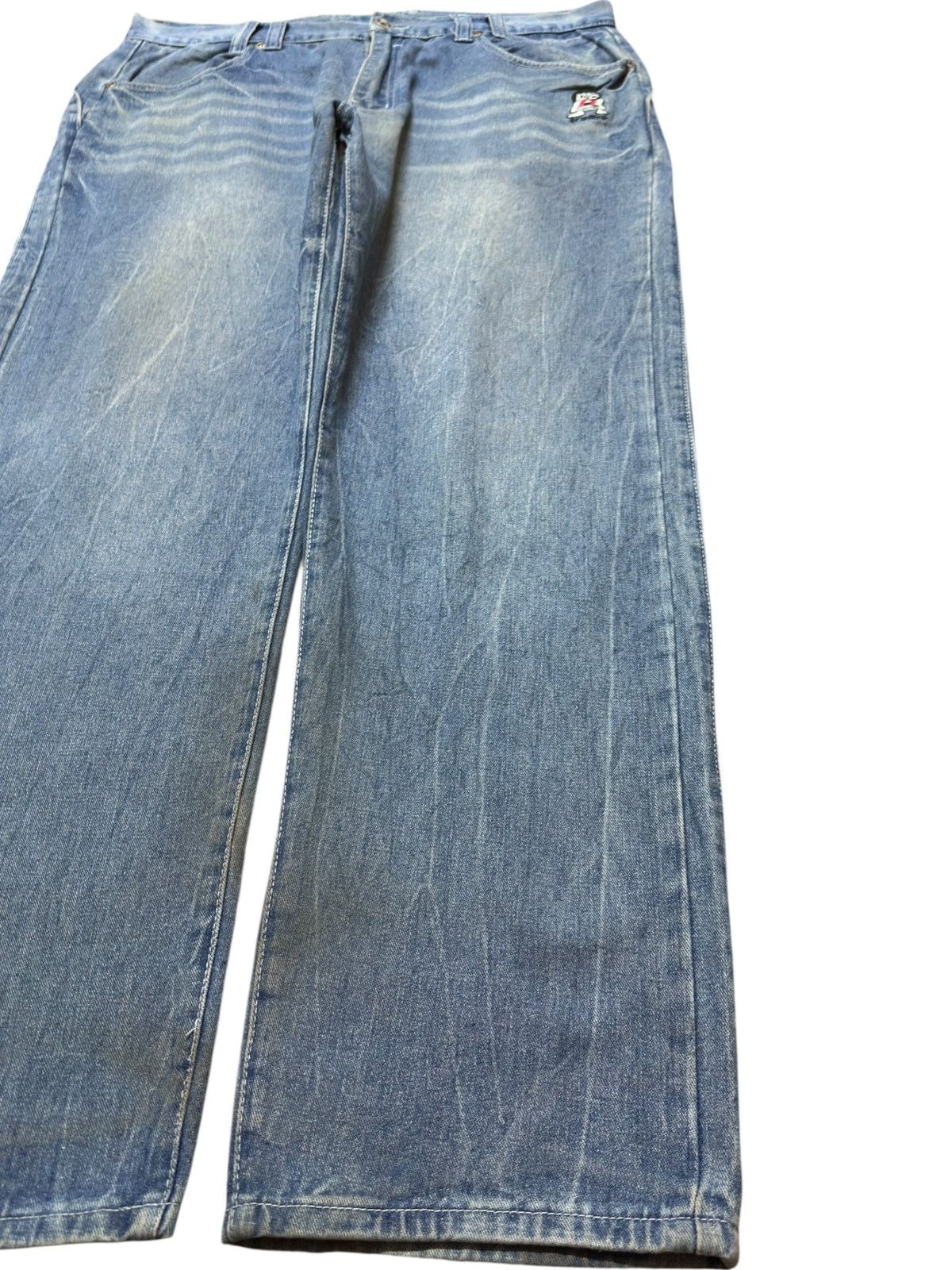 Ecko Unltd. Vintage Ecko Unltd. Baggy Wide Leg Skater Denim Size US 39 - 5 Thumbnail