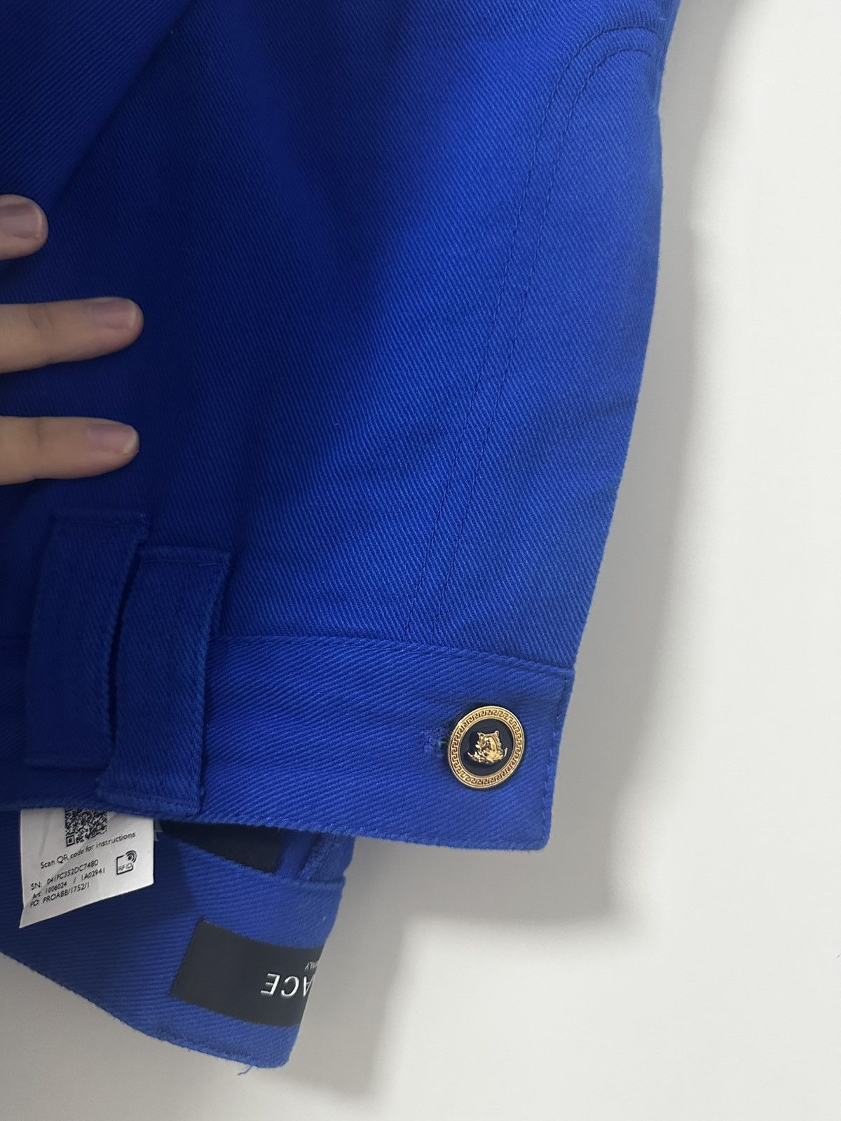 Versace Versace Blue Workwear Suit Size 46R - 10 Thumbnail