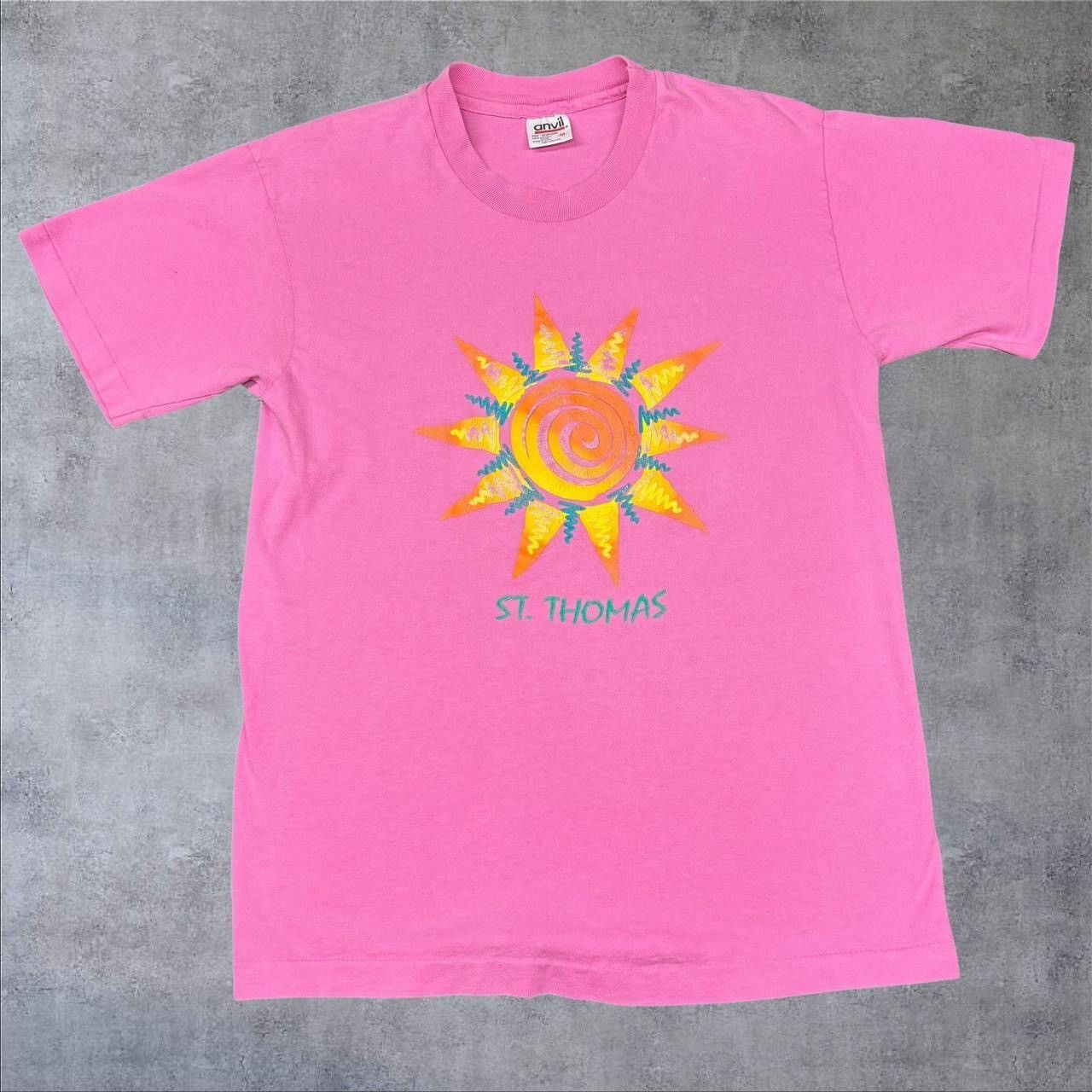 Anvil × Vintage Vintage St Thomas Tourist T-shirt Size US M / EU 48-50 / 2 - 1 Thumbnail
