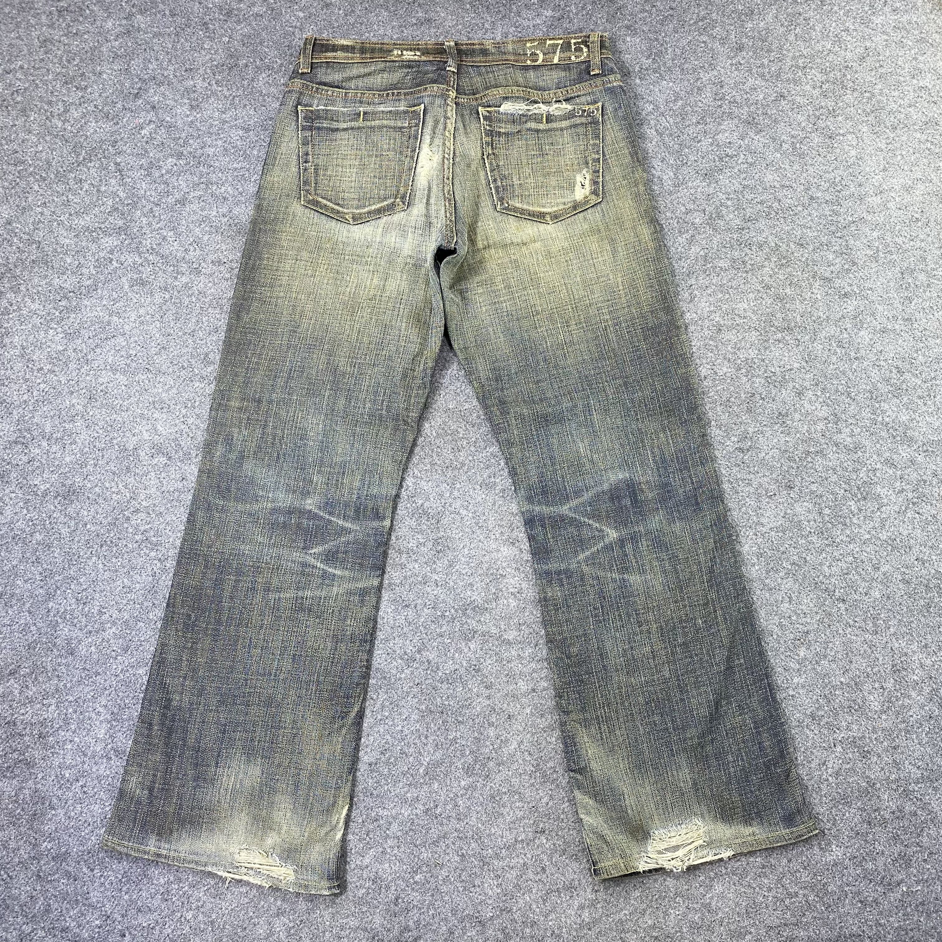 Jean × Vintage Vintage 575 Rusty FLARE Denim Faded Jeans-J1162 Size US 32 / EU 48 - 4 Thumbnail