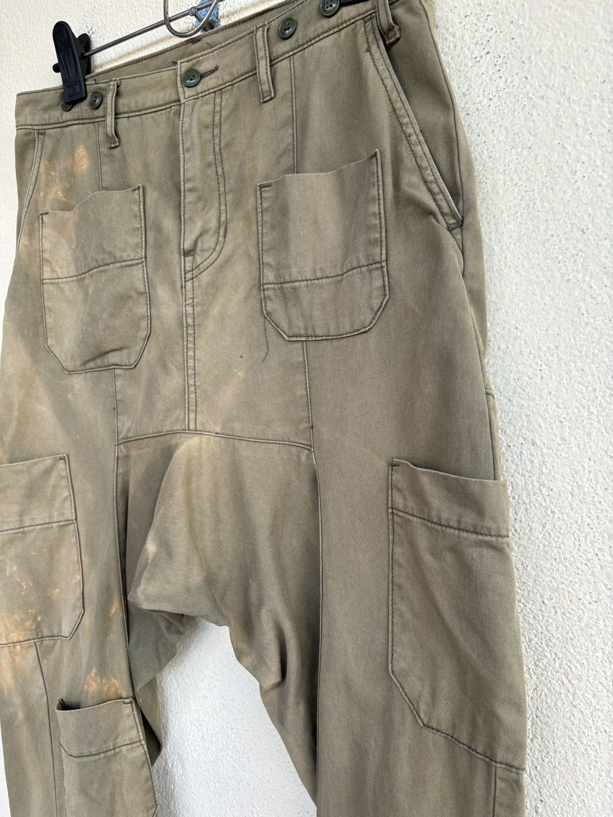 Issey Miyake × Ne-Net × Seditionaries Multi Pockets Discolouring Pant Size US 31 - 3 Thumbnail