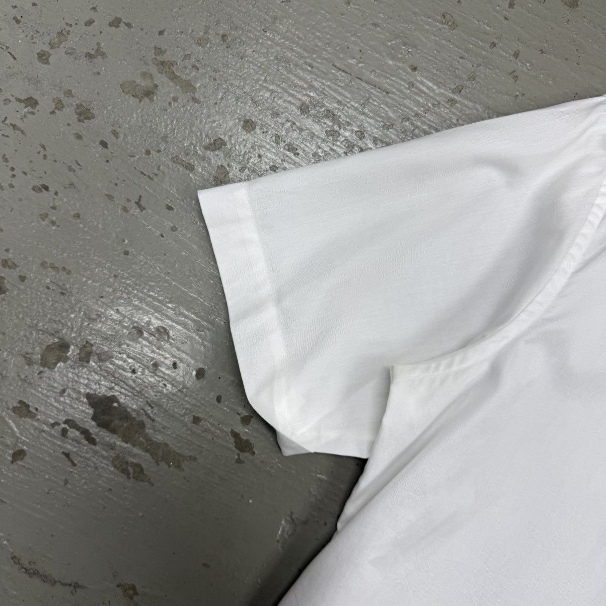 Maison Kitsune Kitsune White Margiela Style Button Up Poplin Shirt Size US L / EU 52-54 / 3 - 3 Thumbnail