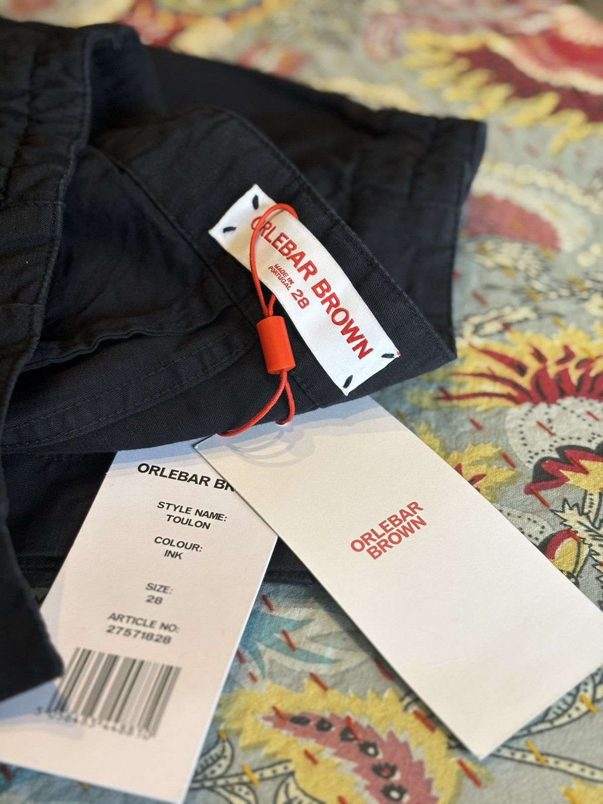 Orlebar Brown Orlebar Brown BNWT Tailored Trouser – Navy Size US 28 / EU 44 - 7 Thumbnail