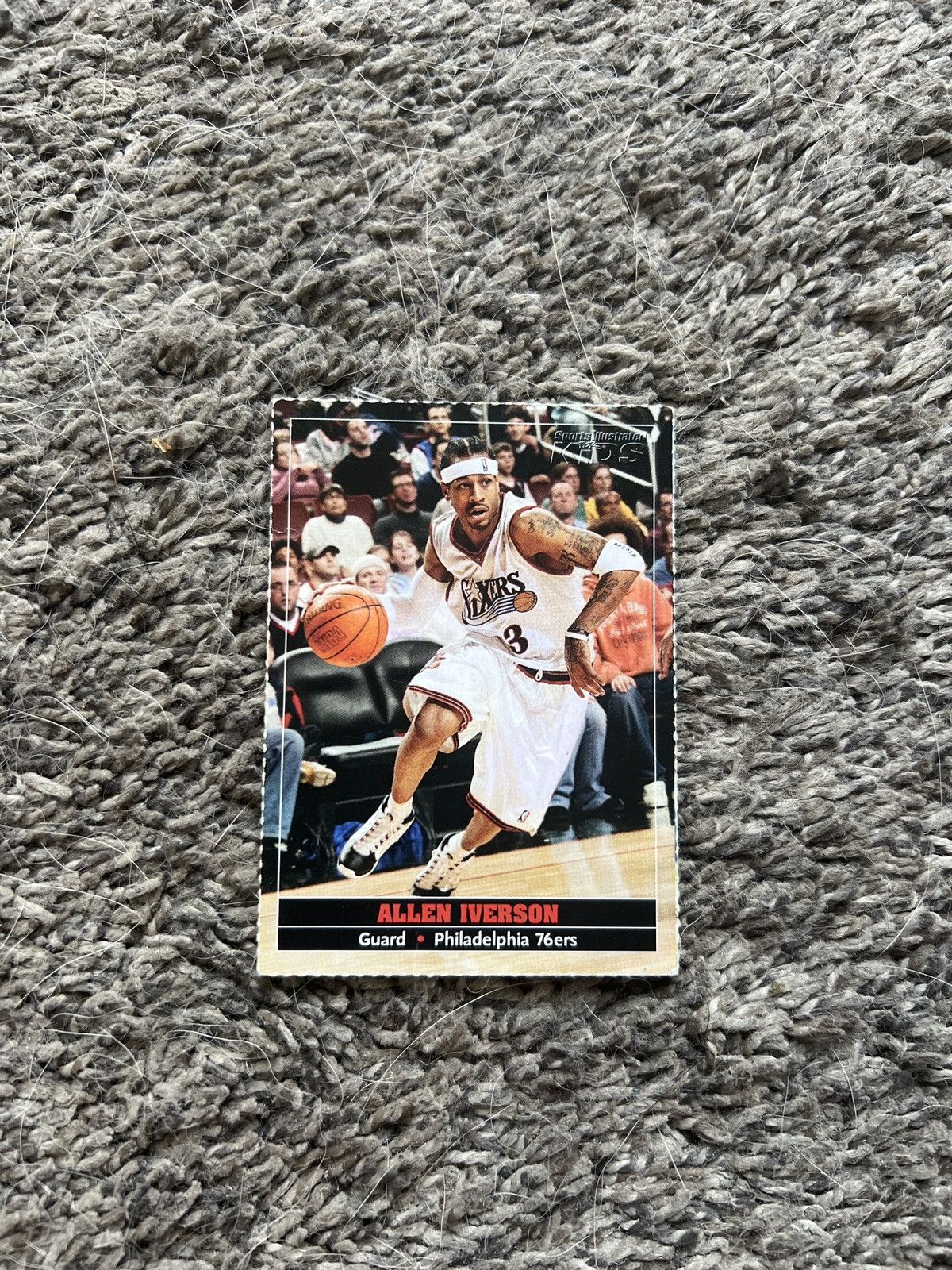 NBA 2005 Sports Illustrated For Kids #482 Allen Iverson Card Size ONE SIZE - 1 Thumbnail