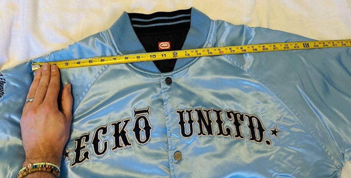 Ecko Unltd. Vintage Ecko Unltd Men’s Reversible Bomber Jacket-Size Large Size US L / EU 52-54 / 3 - 11 Thumbnail