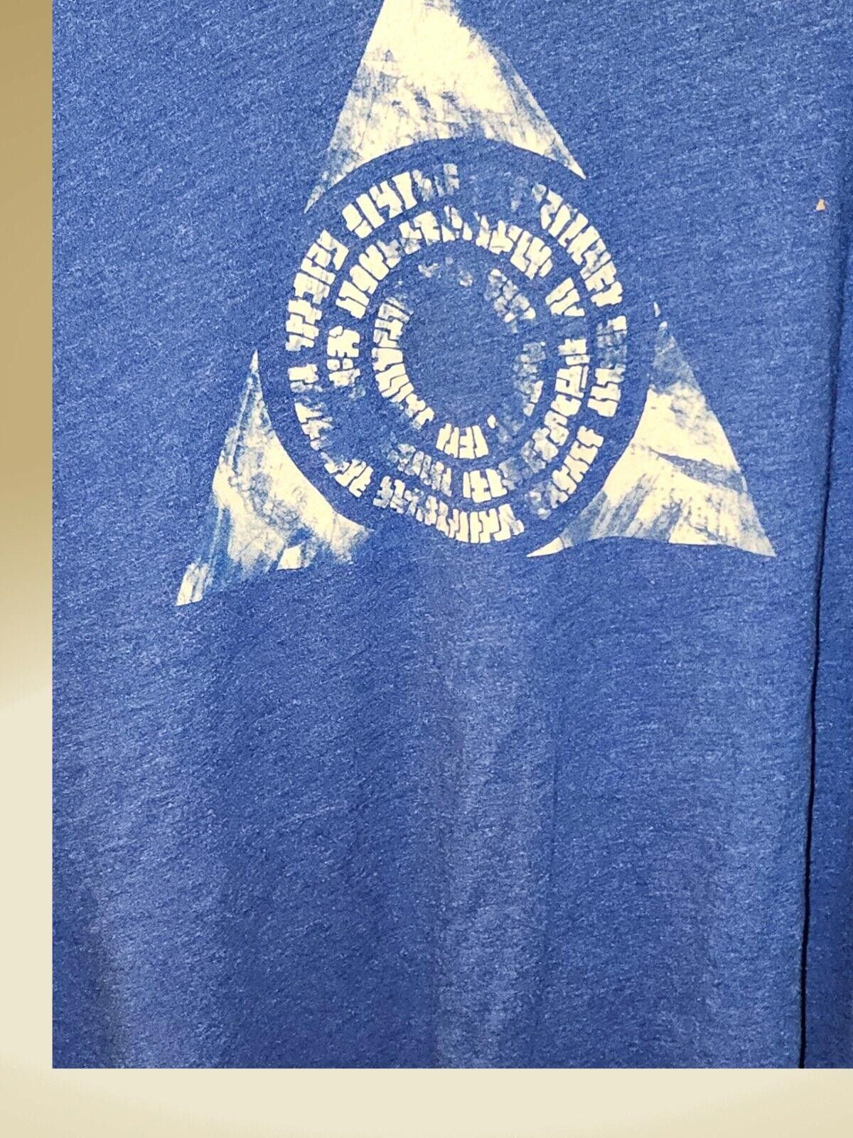 Jean Charles De Castelbajac Vintage Magic The Gathering T-Shirt Azorius Guild Blue Size US XL / EU 56 / 4 - 5 Thumbnail
