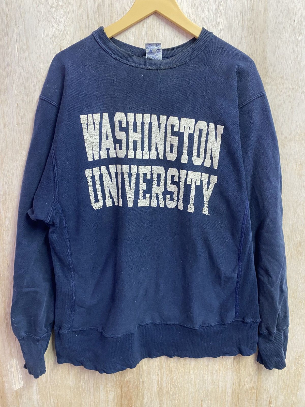 Champion vintage 90' Champion Reverse Weave crewneck sweatshirt Size US XL / EU 56 / 4 - 1 Thumbnail
