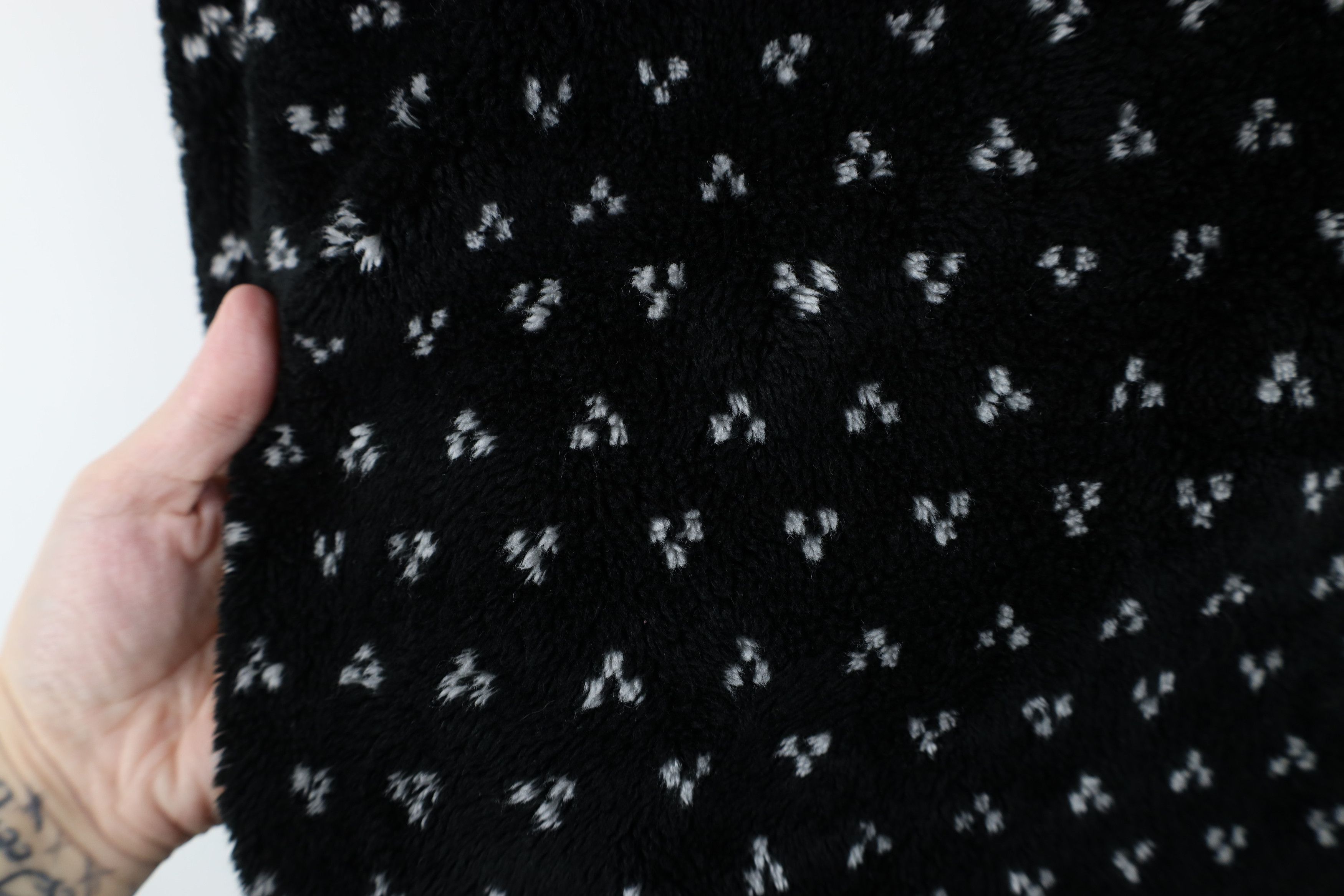 Vintage Vintage 90s Streetwear Fleece Snowflake Half Zip Sweater Size M / US 6-8 / IT 42-44 - 9 Thumbnail