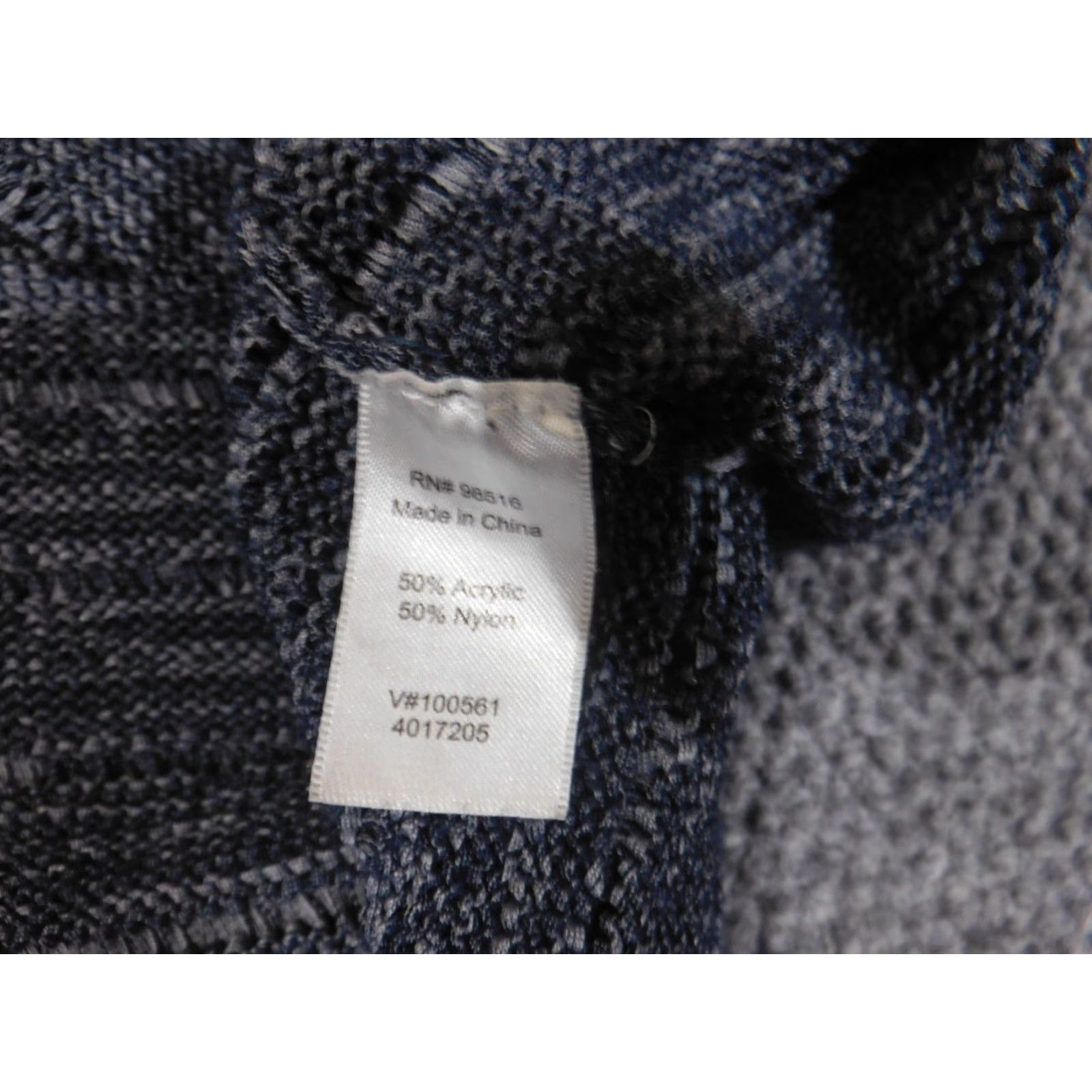 Coldwater Creek Coldwater Creek Sweater Shirt Womens Small Blue Pullover Knit Nylon Crew Neck Long Sleeve Stretch Chunky-Knit XIX? Size S / US 4 / IT 40 - 7 Thumbnail