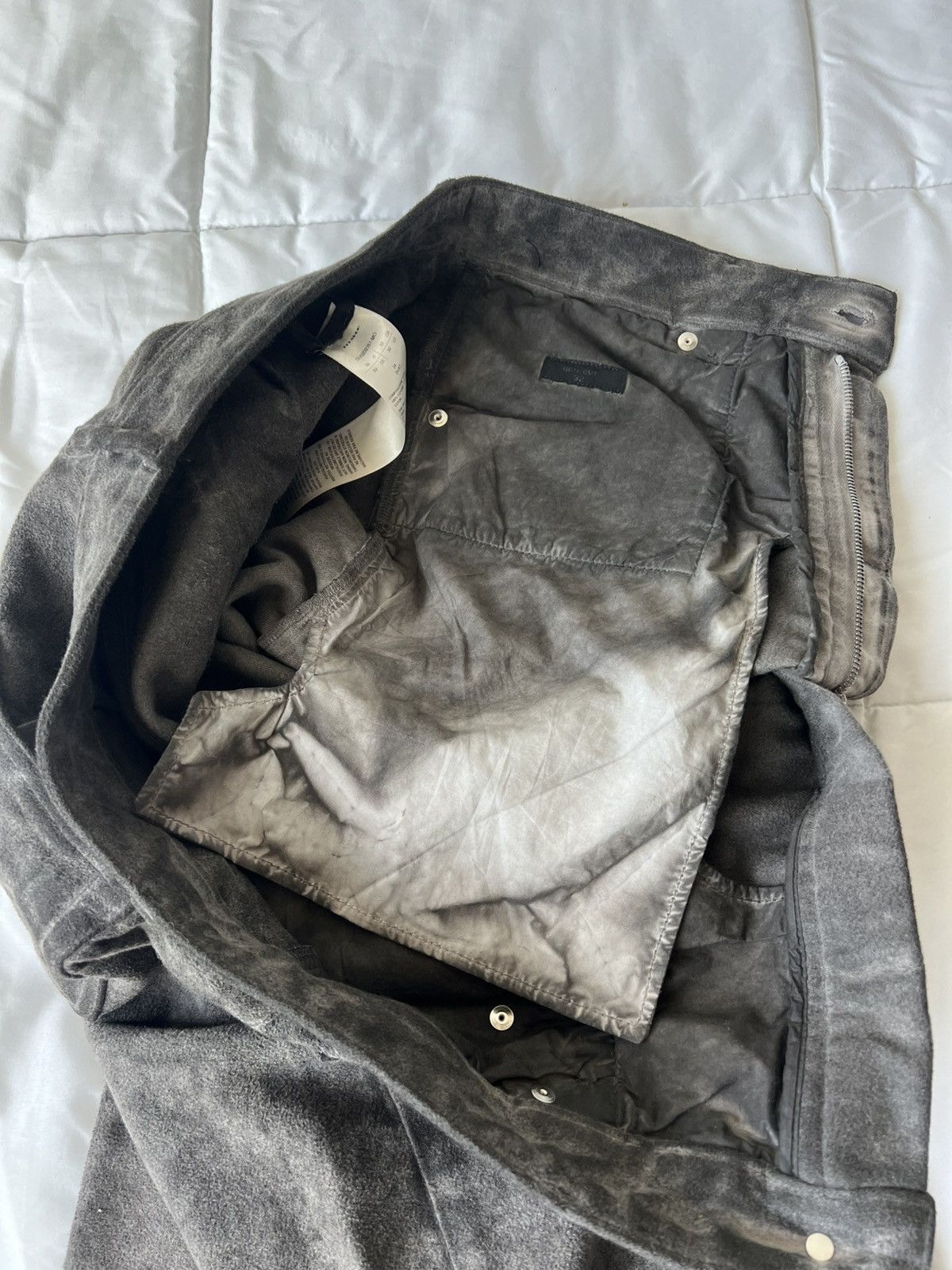 Rick Owens Drkshdw Rick Owens Moleskin Geth Jeans Size US 32 / EU 48 - 14 Thumbnail