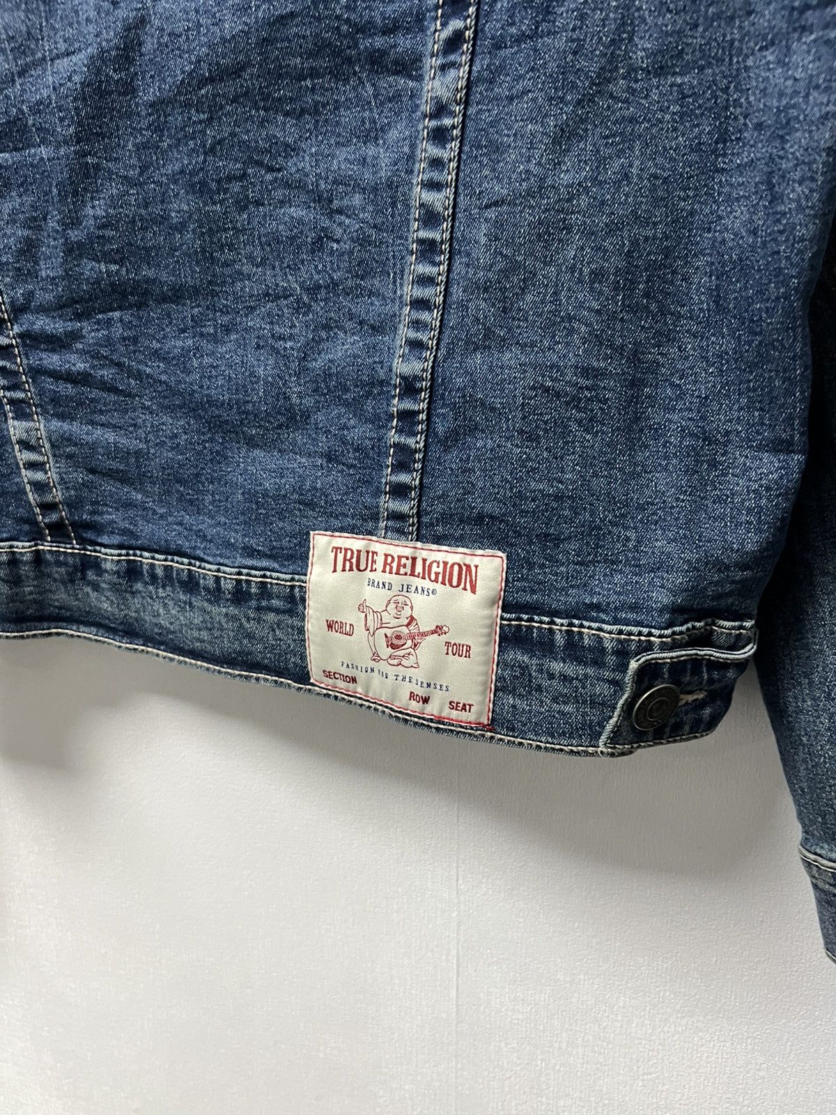 True Religion Vintage True Religion Jean Jacket Chief Keef Size US S / EU 44-46 / 1 - 13 Thumbnail