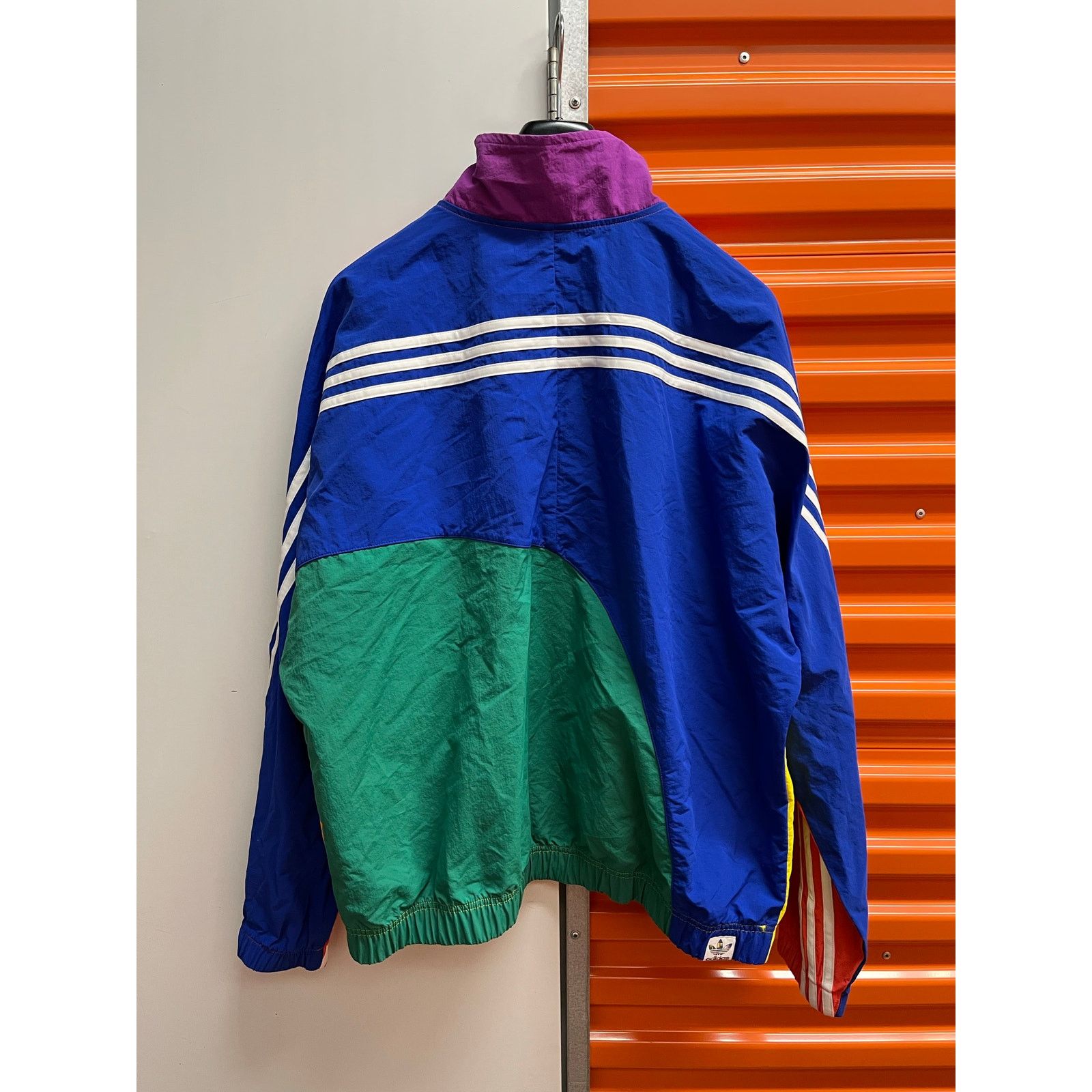 Adidas adidas originals - PRIDE OFF CENTE Sports Jacket Multi/ Sz L Size US L / EU 52-54 / 3 - 4 Thumbnail