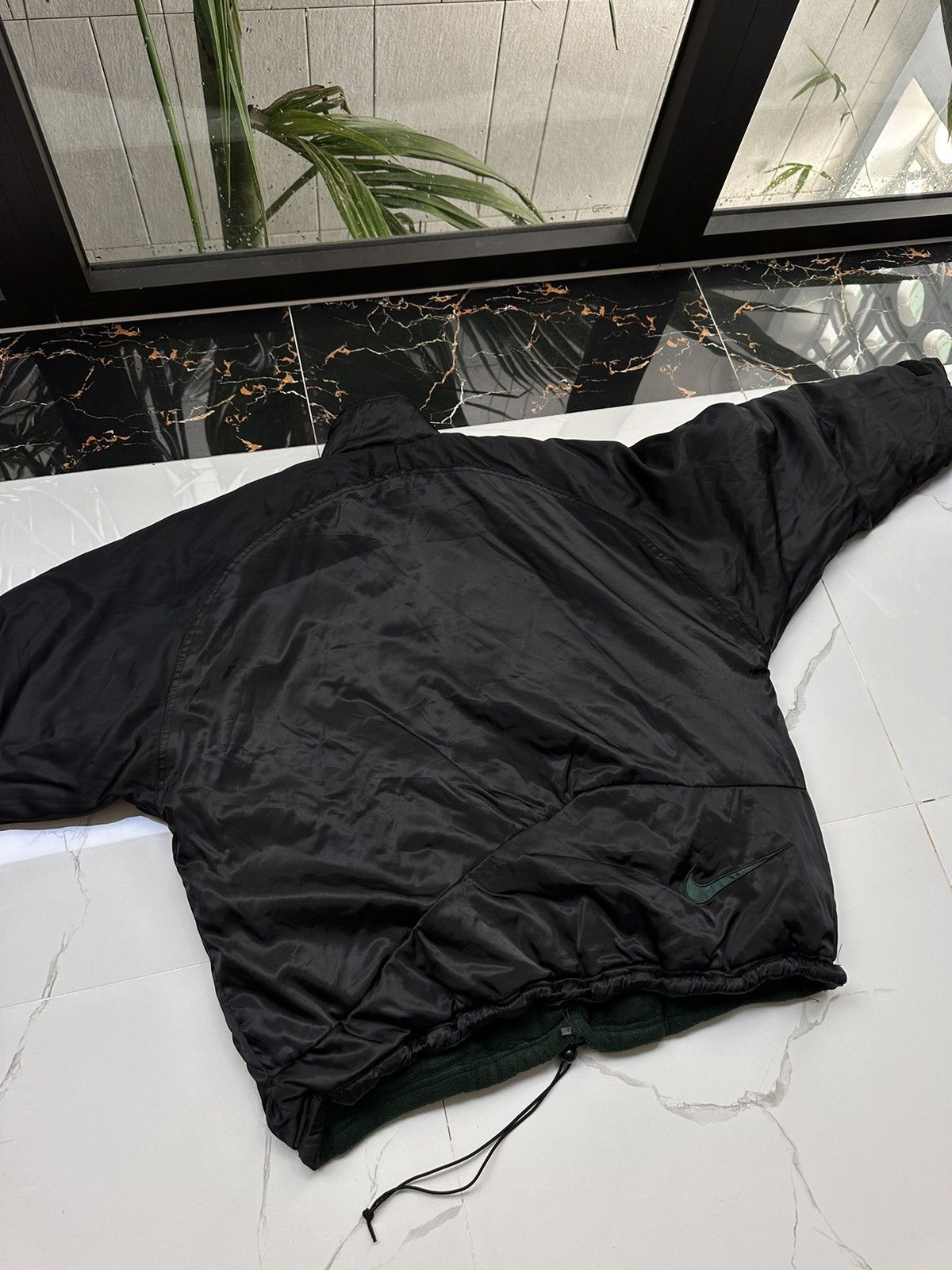 Nike × Vintage RARE! NIKE VINTAGE REVERSIBLE BIG SWOOSH TEDDY SHERPA JACKET Size US XL / EU 56 / 4 - 12 Thumbnail