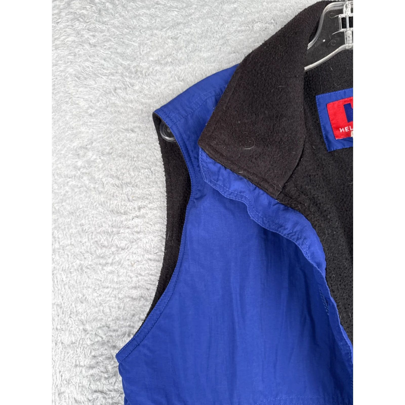 Helly Hansen Helly Hansen Vest Mens M Blue Fleece Lined Full Zip Pockets Rib Hem Outdoor Size US M / EU 48-50 / 2 - 7 Thumbnail