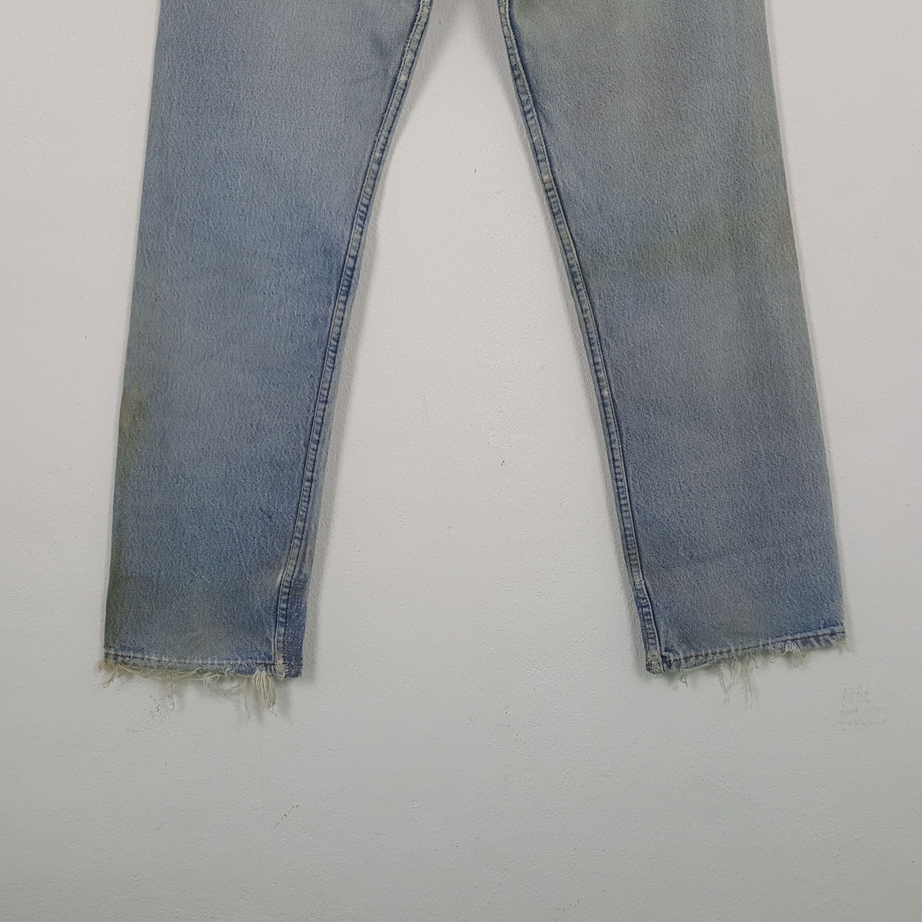 Levi's Vintage Levi's Kurt Cobain Style Distressed Jeans RR20 Size US 30 / EU 46 - 6 Thumbnail