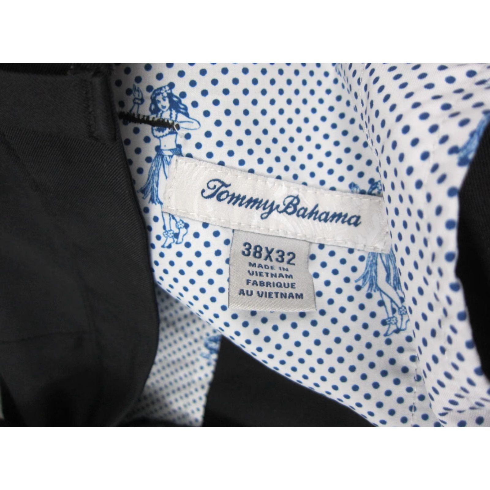 Tommy Bahama Tommy Bahama Pants Mens 38x32 Black Chino Flat Front Regular Straight Size 38 Black - Tommy Bahama Pants - Chino - Flat Front - 38x32 - Black - Mens Size US 38 / EU 54 - 5 Thumbnail
