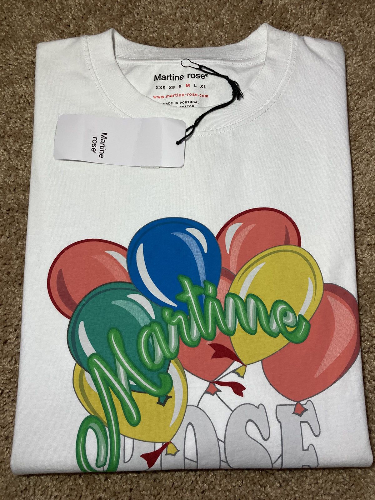Martine Rose New FW24 Martine Rose Balloons Pink Sport Graphic 2024 MR Size US M / EU 48-50 / 2 - 1 Thumbnail