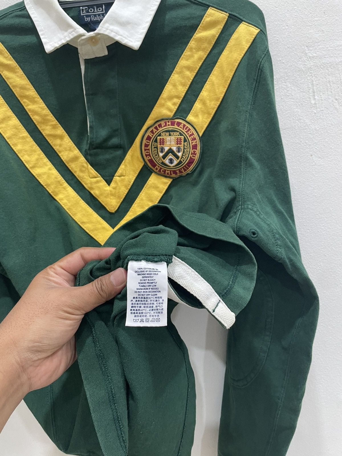 Polo Ralph Lauren Vintage Polo Ralph Lauren V Design Size US L / EU 52-54 / 3 - 9 Thumbnail
