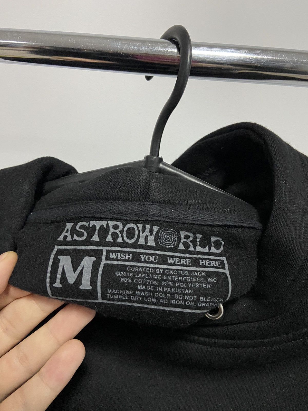 Rap Tees × Travis Scott × Vintage Astroworld Travis Scott wish you were here Vintage Hoodie Size US M / EU 48-50 / 2 - 4 Thumbnail
