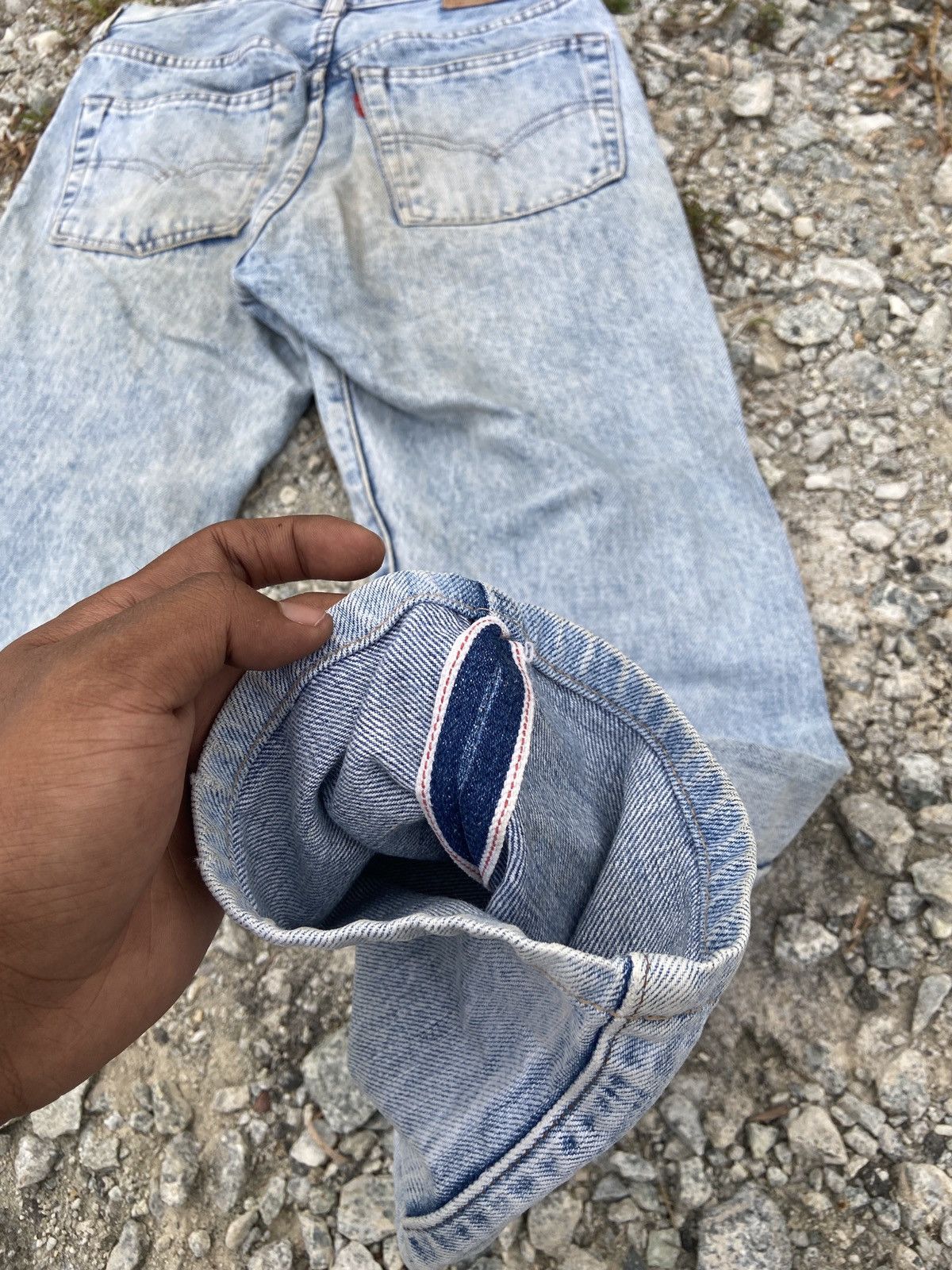 If Six Was Nine × Levi's × Vintage Vintage Levis Big E 502xx Selvadge Denim Size US 28 / EU 44 - 5 Thumbnail