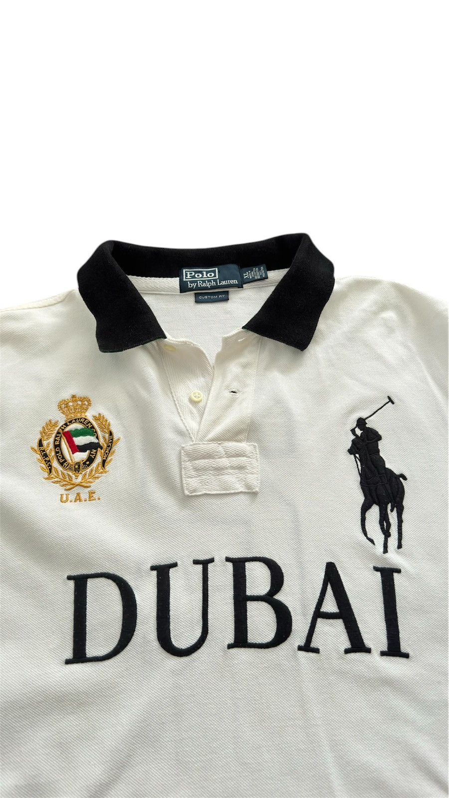 Polo Ralph Lauren × Vintage Vintage Polo Ralph Lauren T Shirt Dubai UAE Size US XL / EU 56 / 4 - 3 Thumbnail