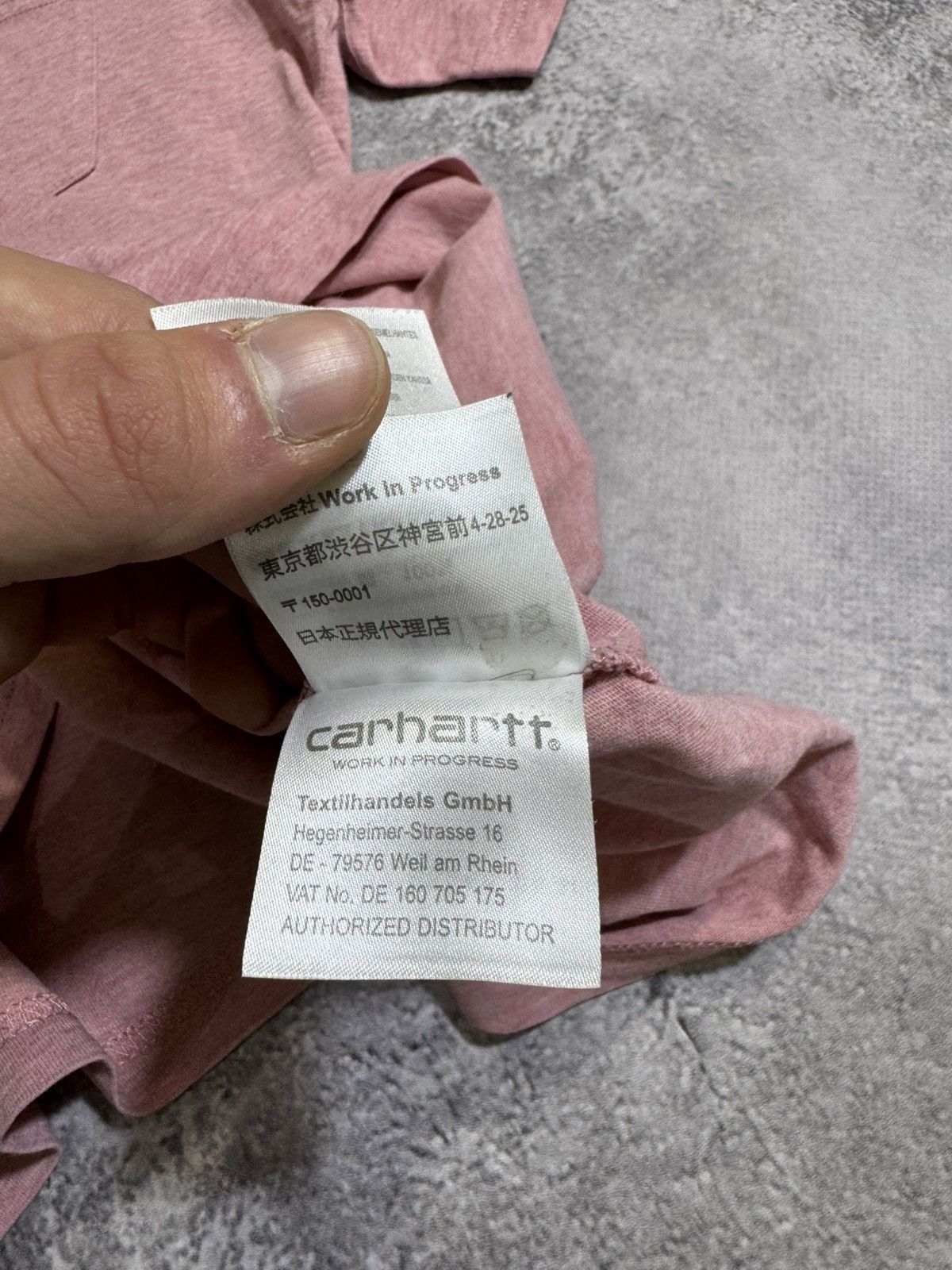 Carhartt × Vintage Vintage Tee T shirt Carhartt Size US S / EU 44-46 / 1 - 9 Thumbnail