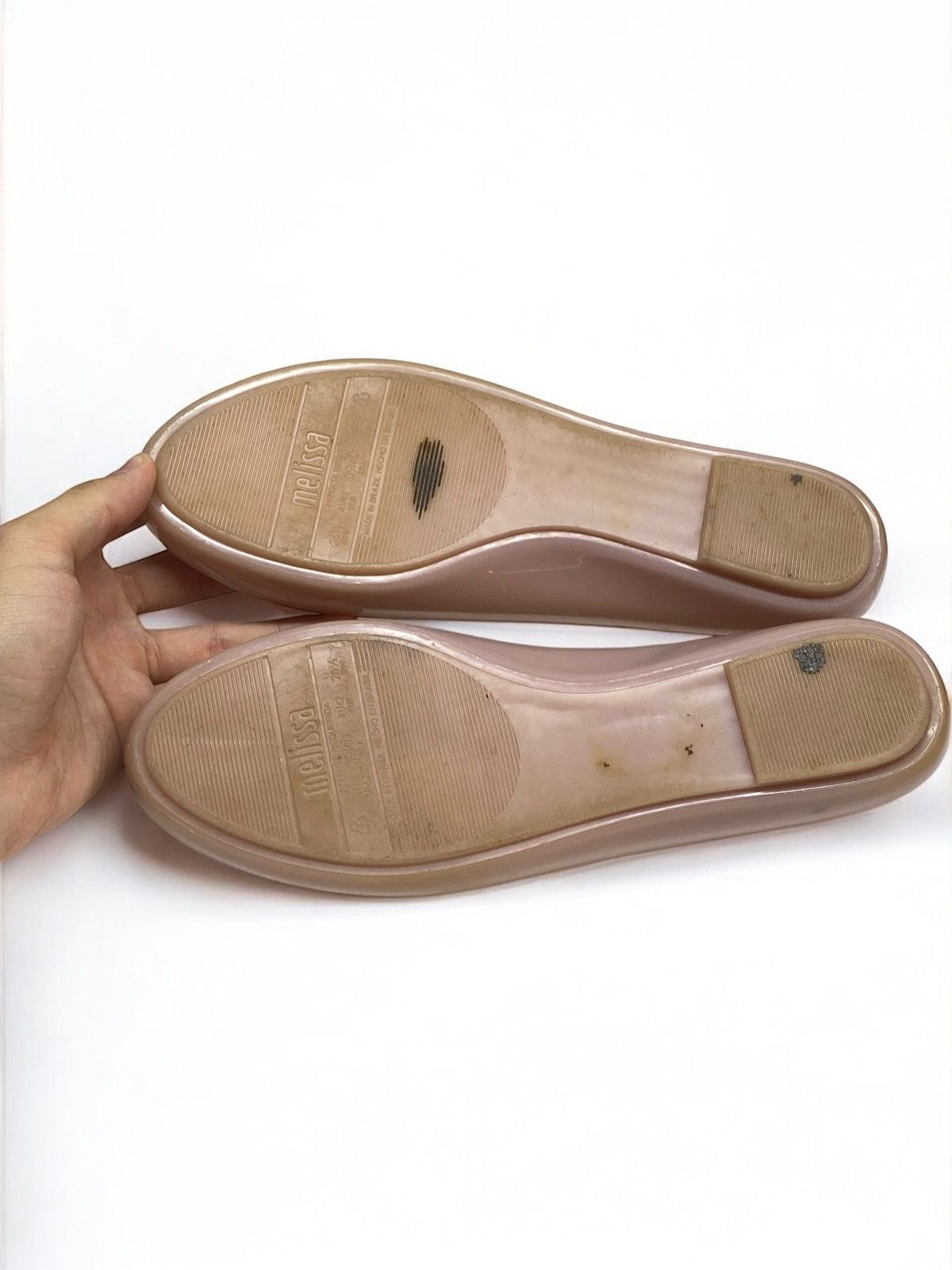 Vivienne Westwood 🔥 VIVIENNE WESTWOOD MELISSA FLATS ORB LOGO Y2K VIBES Size US 10 / IT 40 - 9 Thumbnail