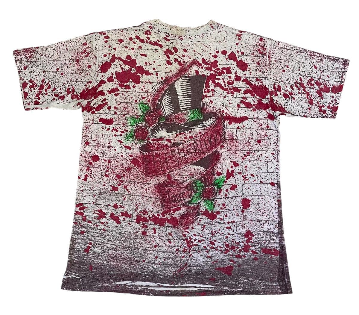 Band Tees VINTAGE 1990 POISON BAND FULL PRINT T-SHIRT (PINHOLE) Size US L / EU 52-54 / 3 - 2 Thumbnail